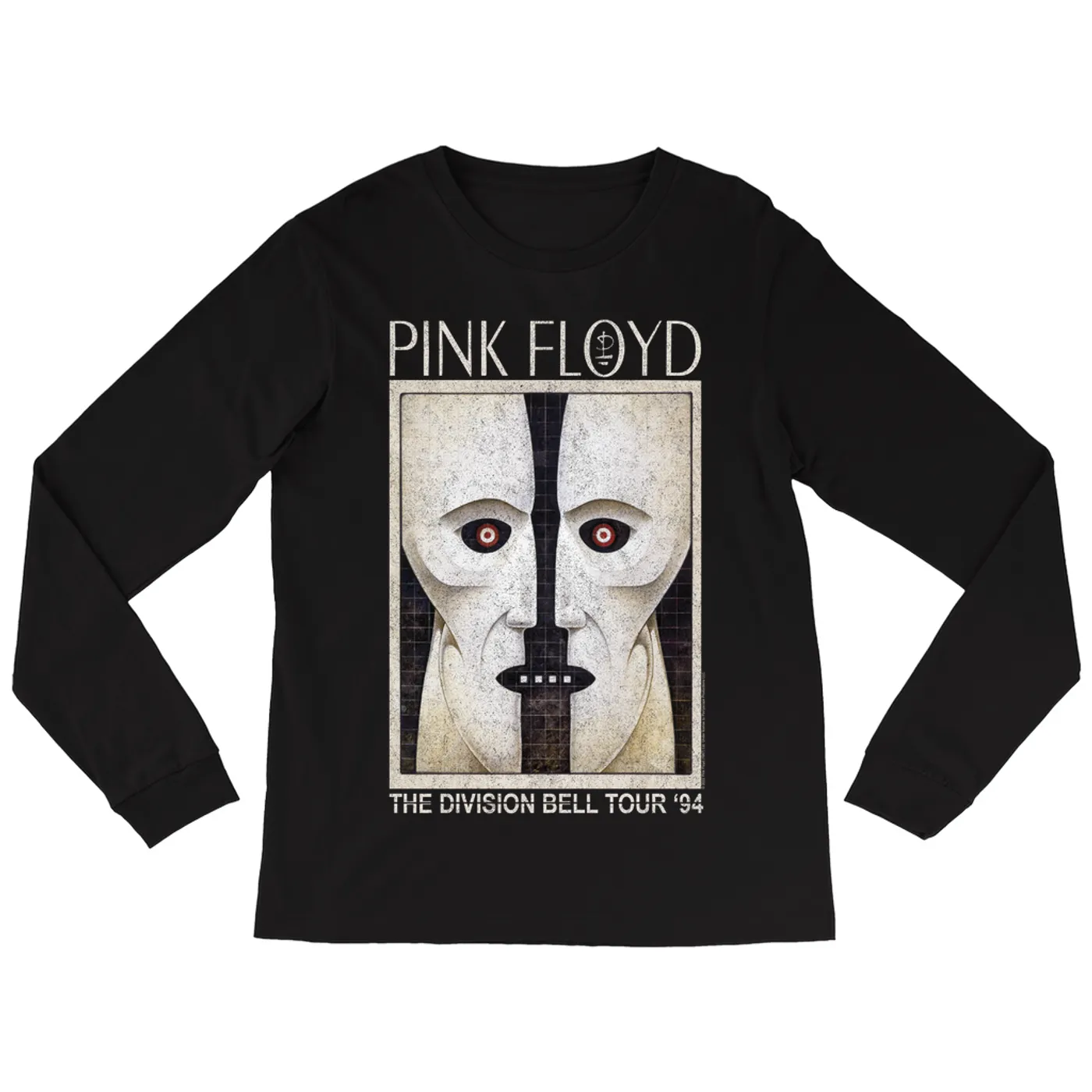 Pink Floyd Long Sleeve Shirt | Division Bell Tour 1994 Distressed Pink Floyd Shirt