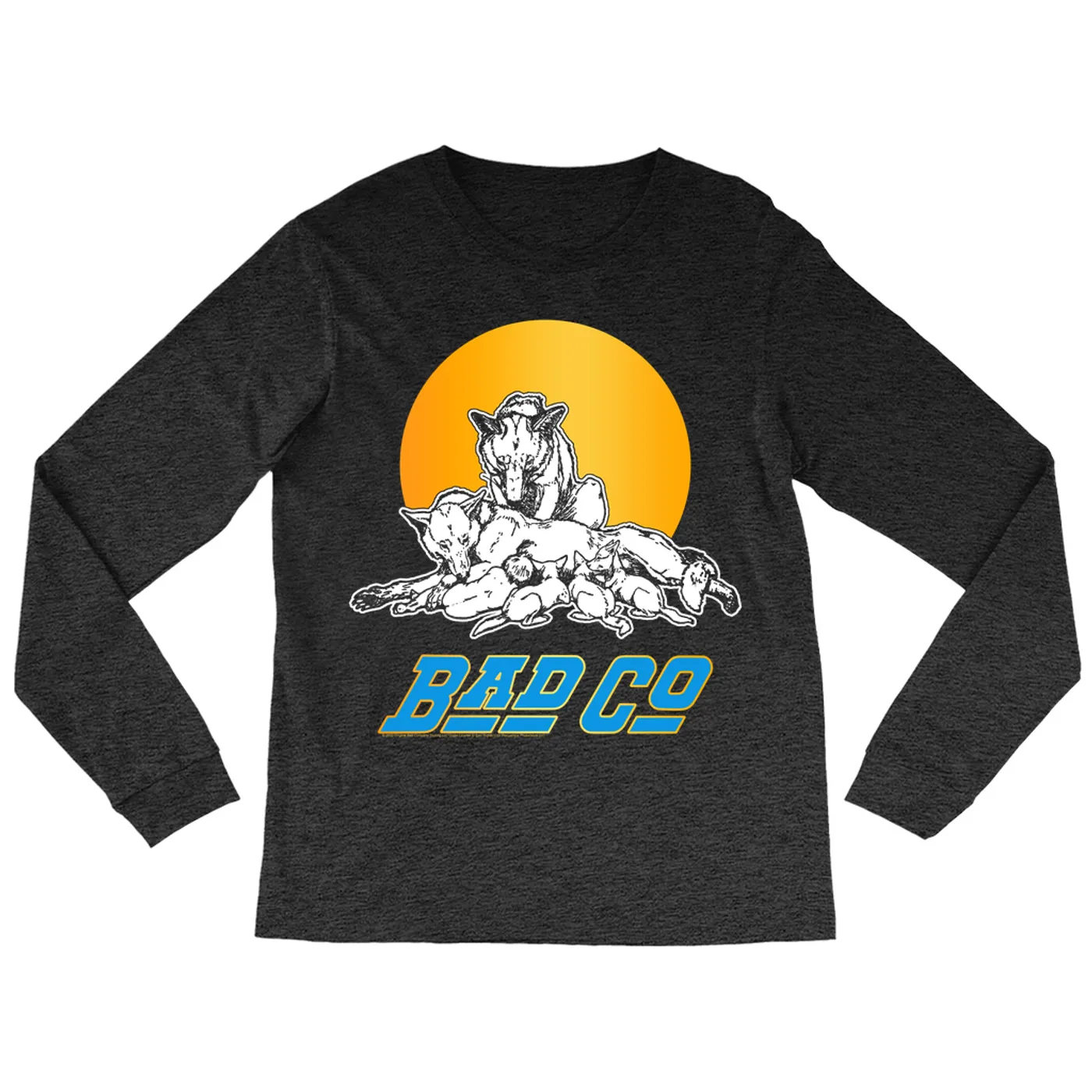 Bad Company Long Sleeve Shirt | Run With The Pack Retro Sun Bad Company Shirt