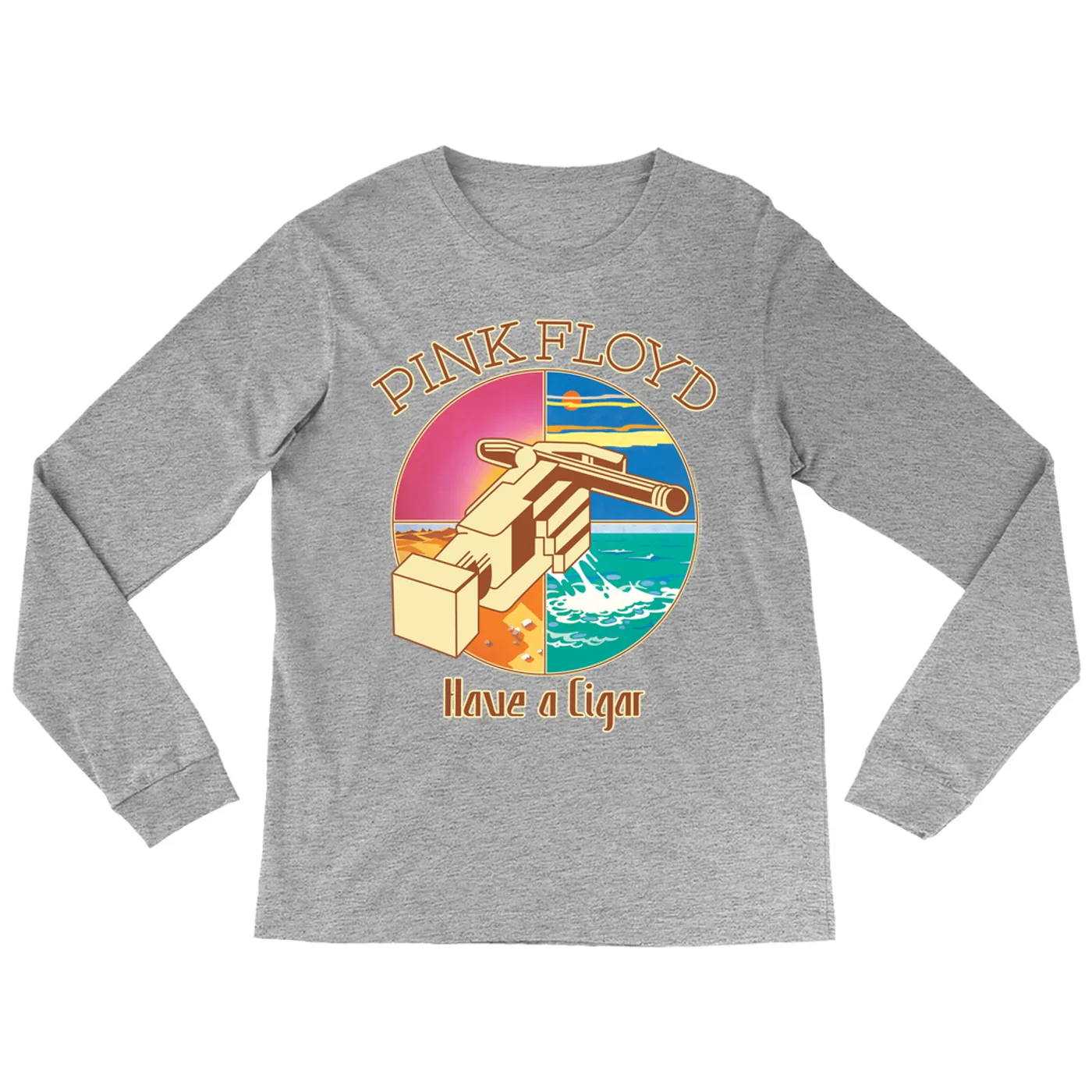 Pink Floyd Long Sleeve Shirt | Have A Cigar Singles Album Design Pink Floyd Shirt
