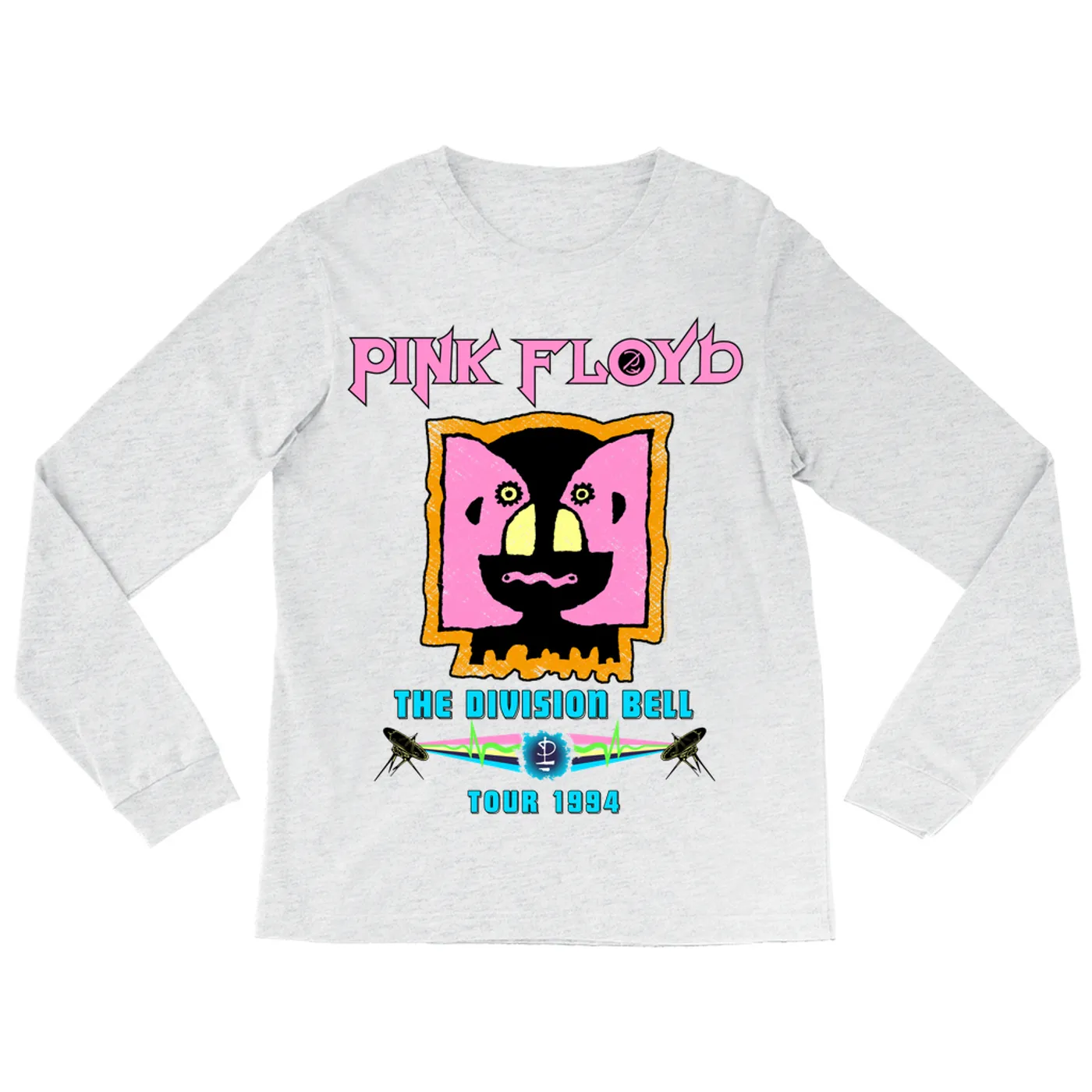 Pink Floyd Long Sleeve Shirt | Division Bell 1994 Tour Design (Merchbar Exclusive) Pink Floyd Shirt