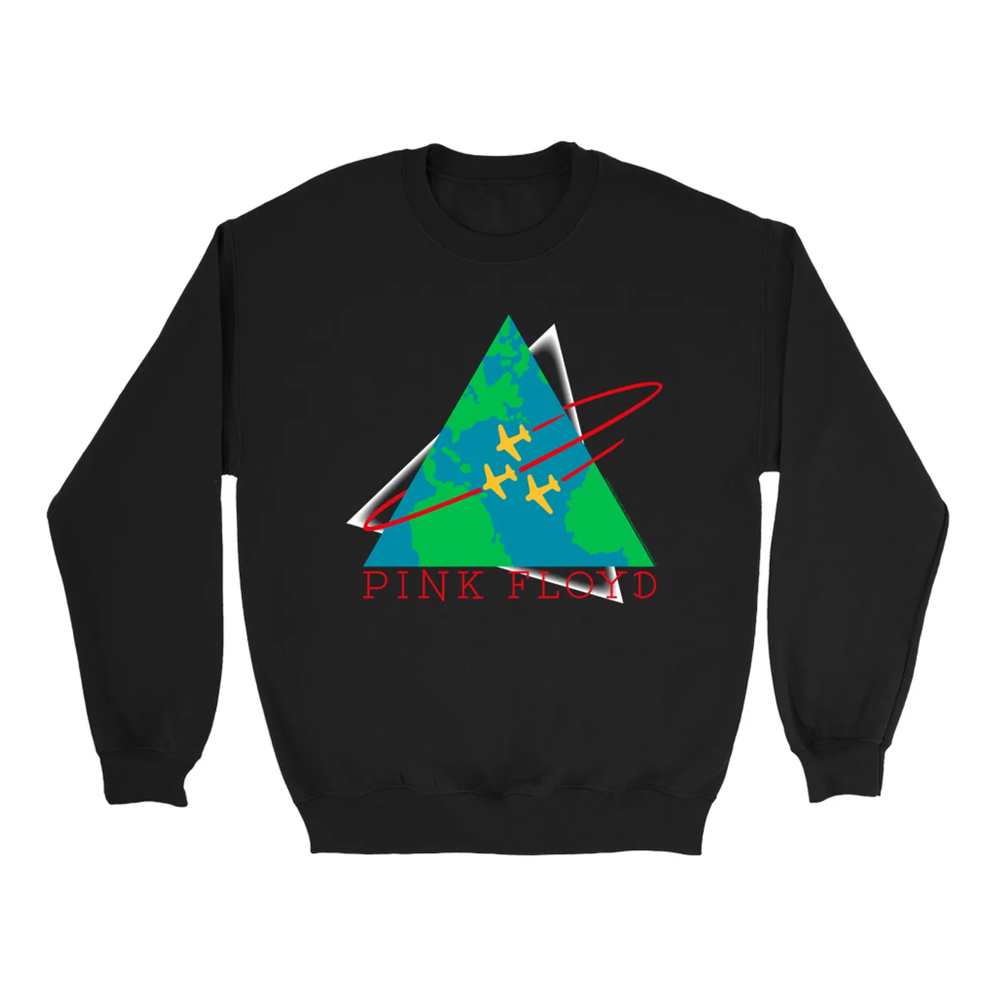Pink Floyd Sweatshirt | Learning To Fly Concert Logo Pink Floyd Sweatshirt