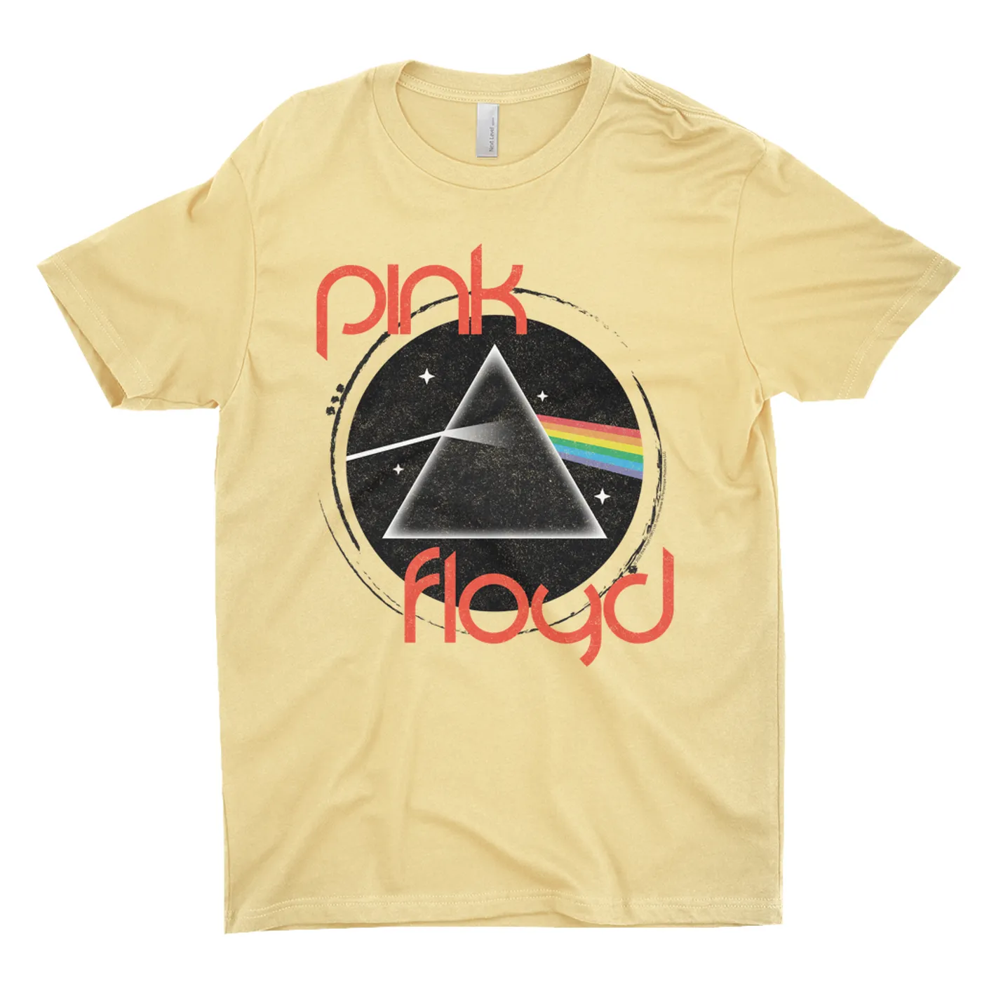 Pink Floyd T-Shirt | Modern Retro Dark Side Of The Moon Distressed Pink Floyd Shirt
