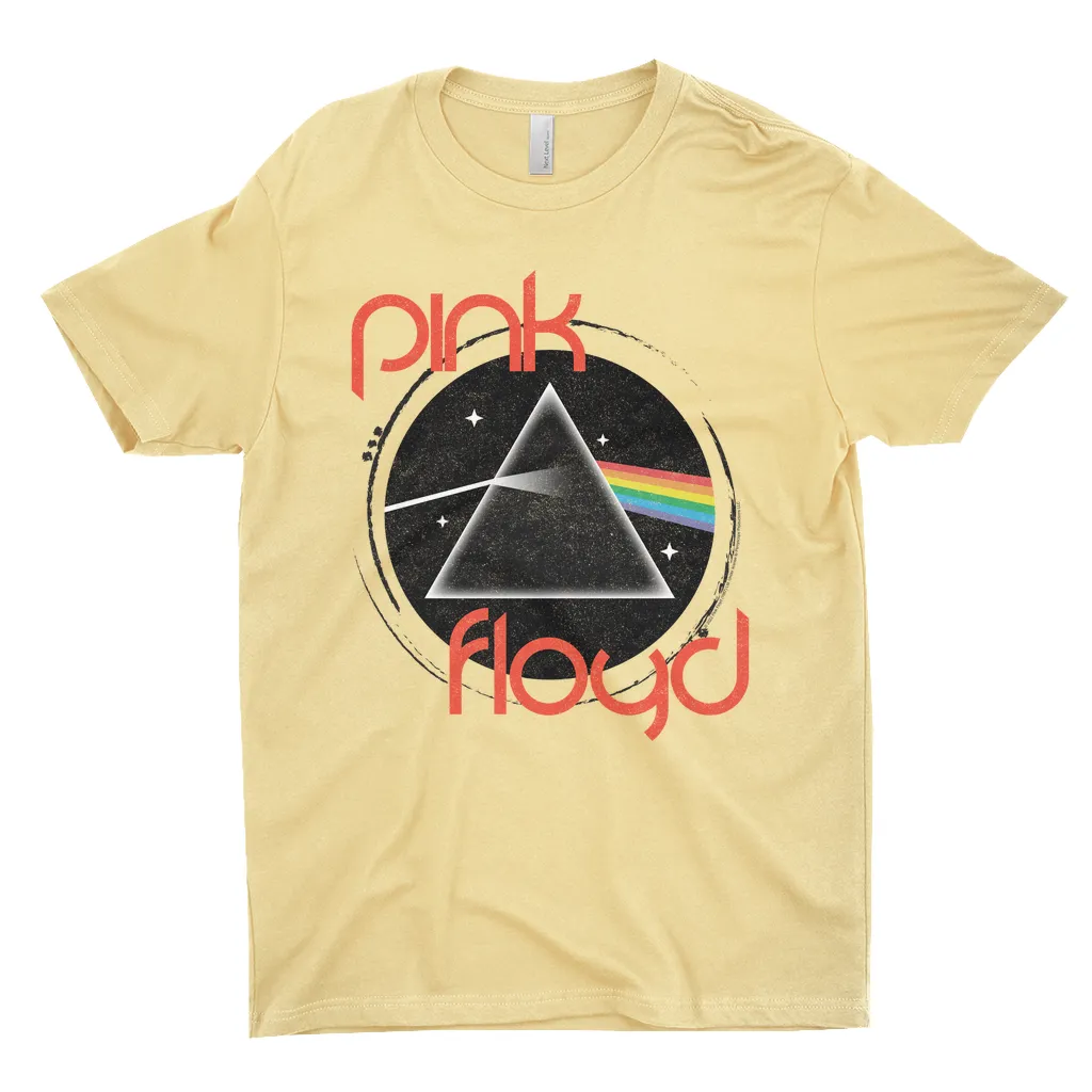T-Shirt | Modern Retro Dark Side Of The Moon Distressed Shirt