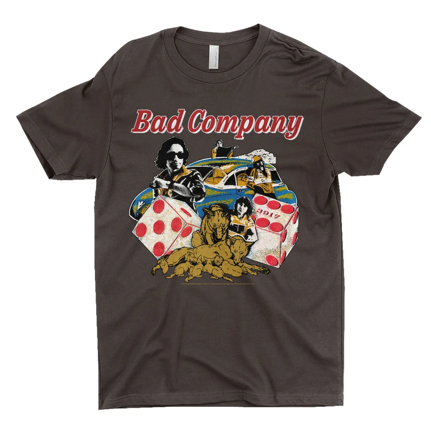 Bad Company T-Shirt | Rock n' Roll Fantasy '79 Collage Bad Company Shirt