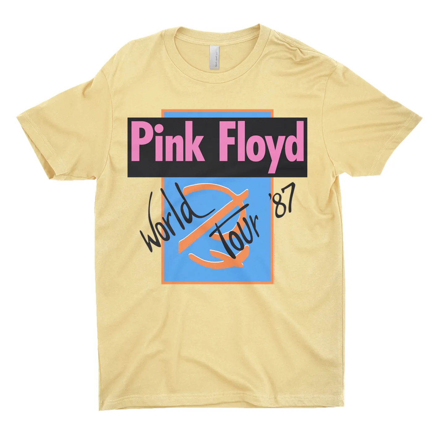 Pink Floyd T-Shirt | World Tour '87 Logo Pink Floyd Shirt