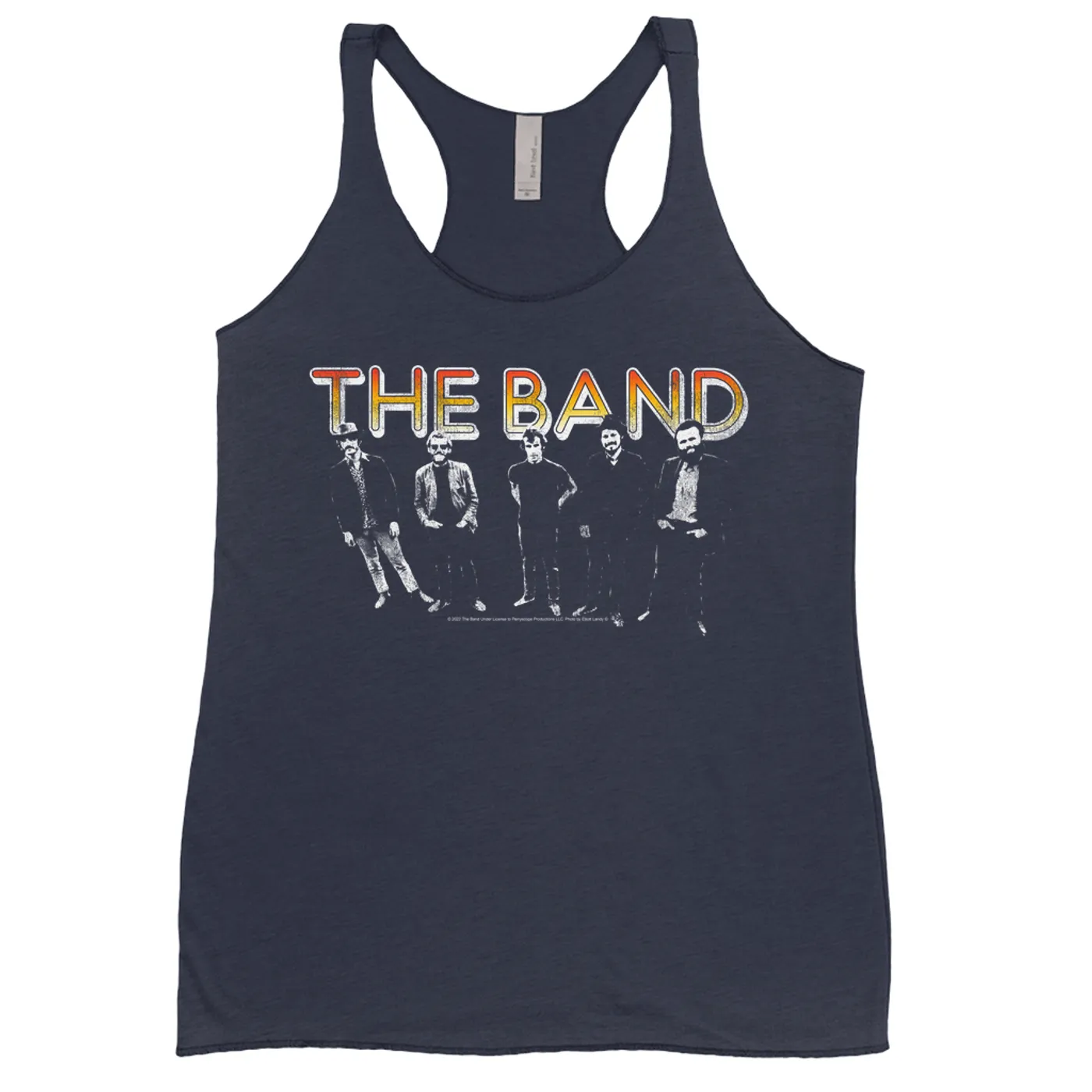 The Band Ladies' Tank Top | Group Photo And Sunrise Logo Distressed (Merchbar Exclusive) The Band Shirt