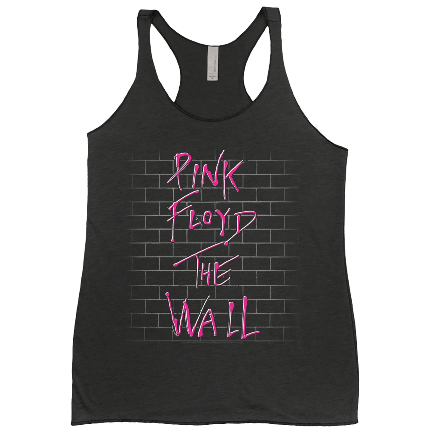 Pink Floyd Ladies' Tank Top | Hot Pink The Wall Pink Floyd Shirt