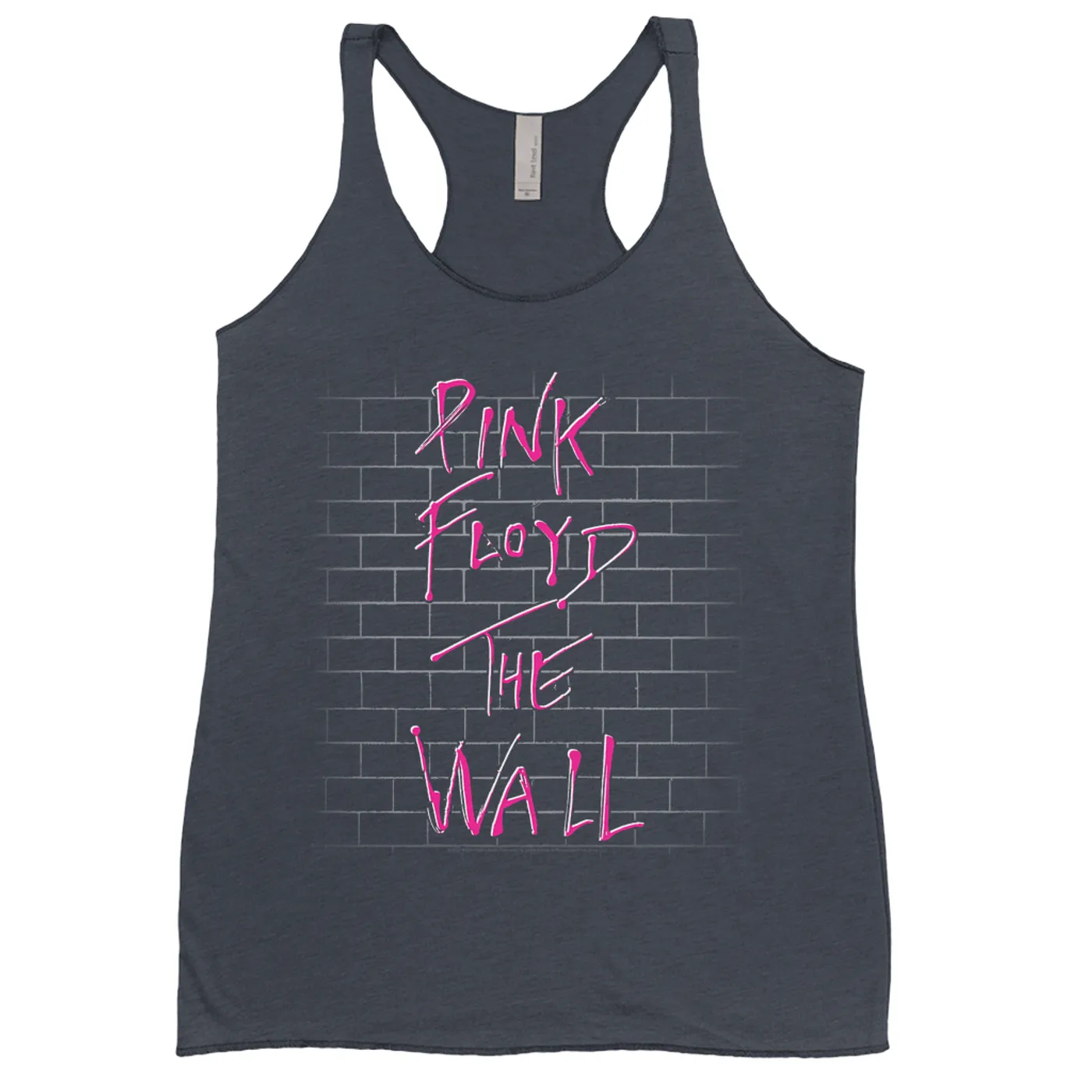Pink Floyd Ladies' Tank Top | Hot Pink The Wall Pink Floyd Shirt