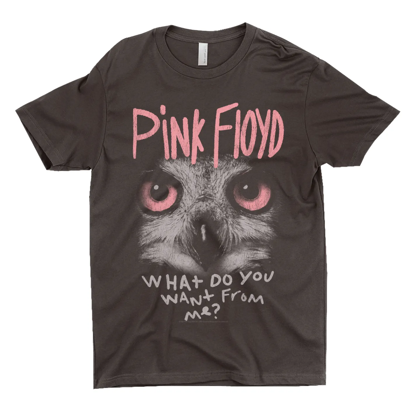 Pink Floyd T-Shirt | What Do You Want From Me Design Distressed Pink Floyd Shirt (Merchbar Exclusive)