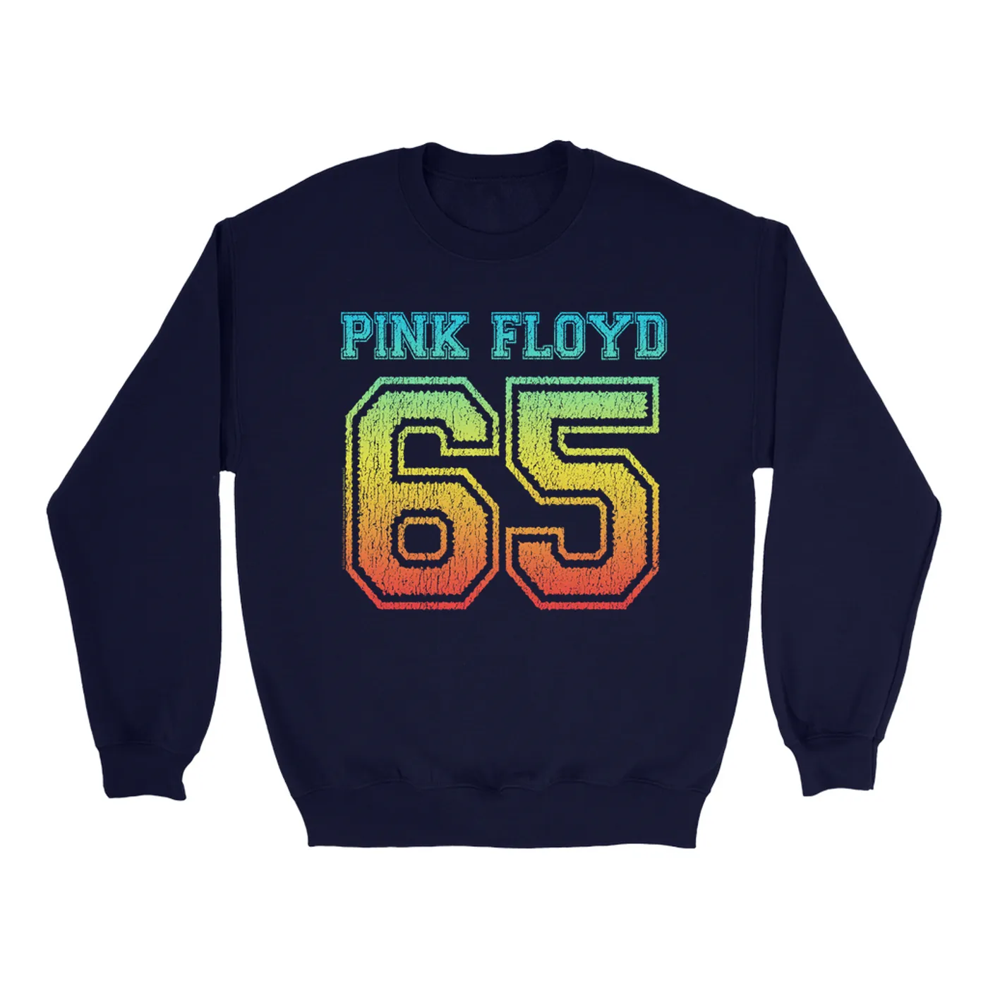 Pink Floyd Sweatshirt | Pink Floyd Est. 1965 Ombre (Merchbar Exclusive) Pink Floyd Sweatshirt