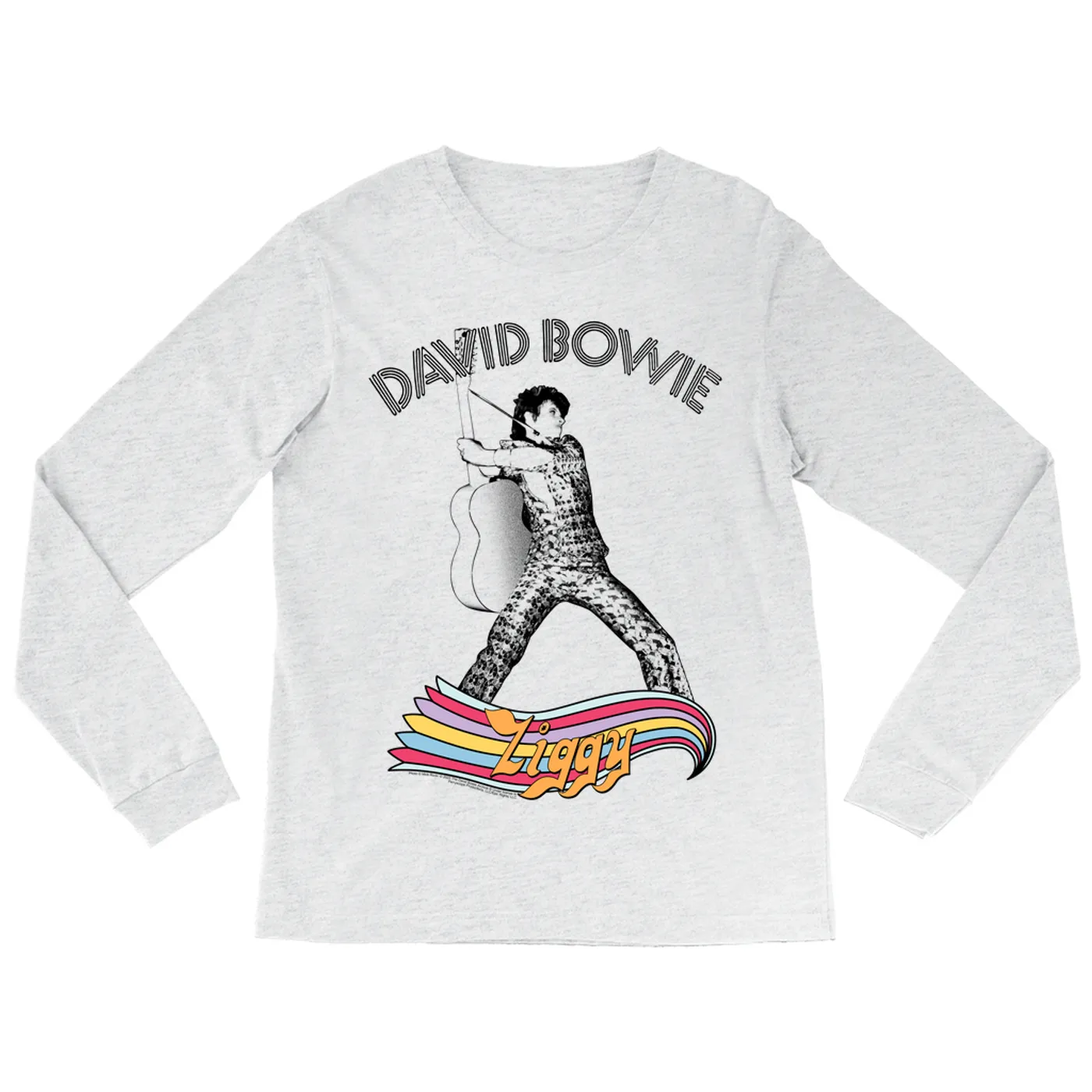David Bowie Long Sleeve Shirt | Ziggy Live Promotion (Merchbar Exclusive) David Bowie Shirt