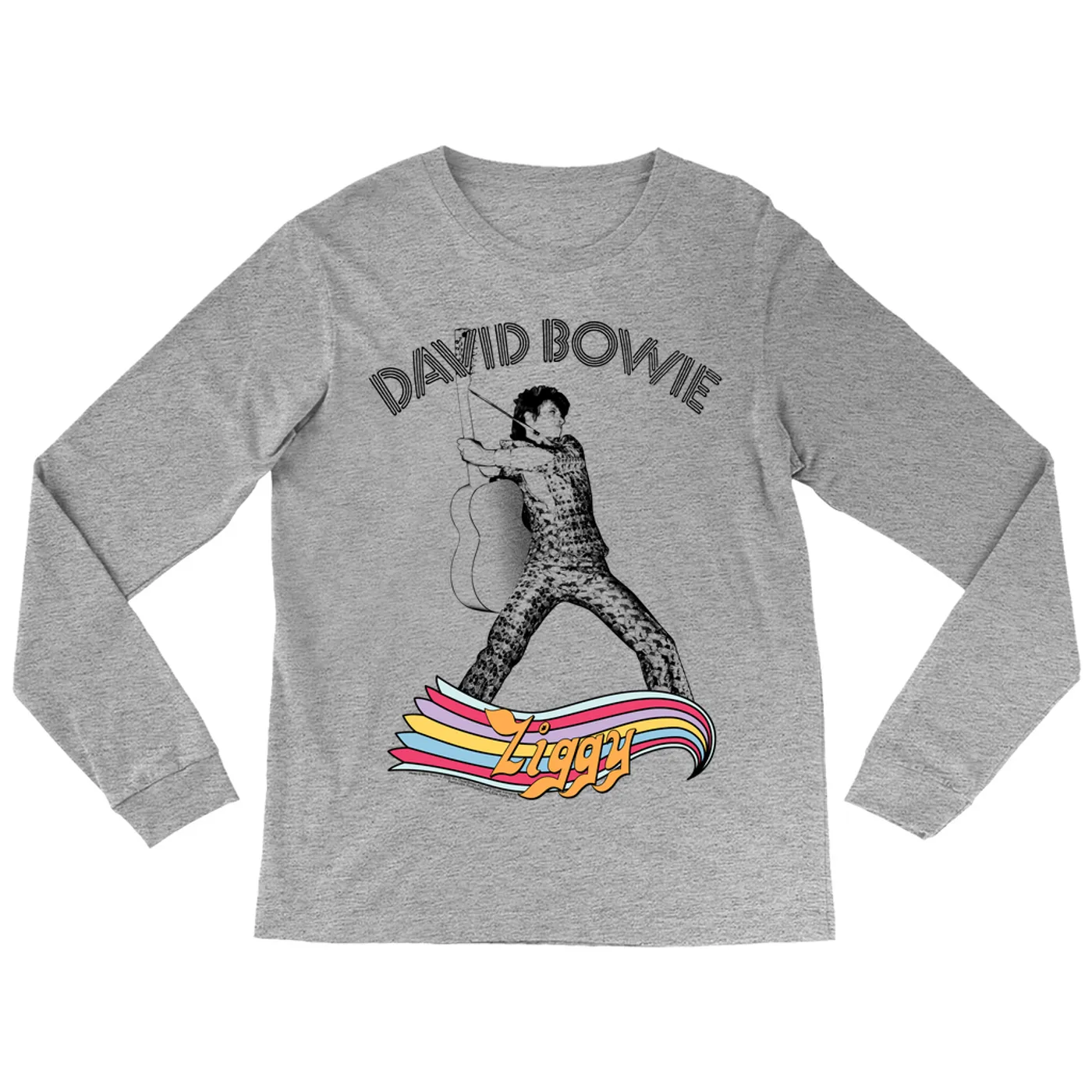 David Bowie Long Sleeve Shirt | Ziggy Live Promotion (Merchbar Exclusive) David Bowie Shirt