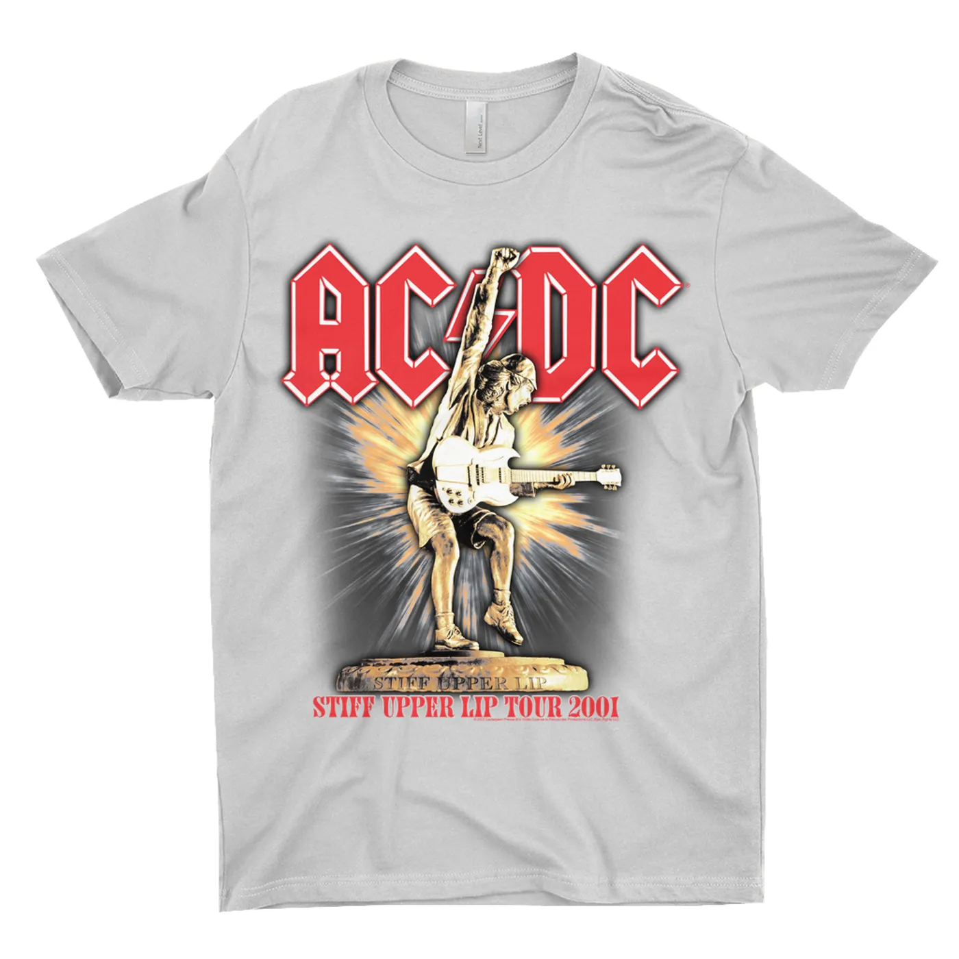 AC/DC T-Shirt | Angus Guitar Rock N' Roll Starburst (Merchbar Exclusive) ACDC Shirt