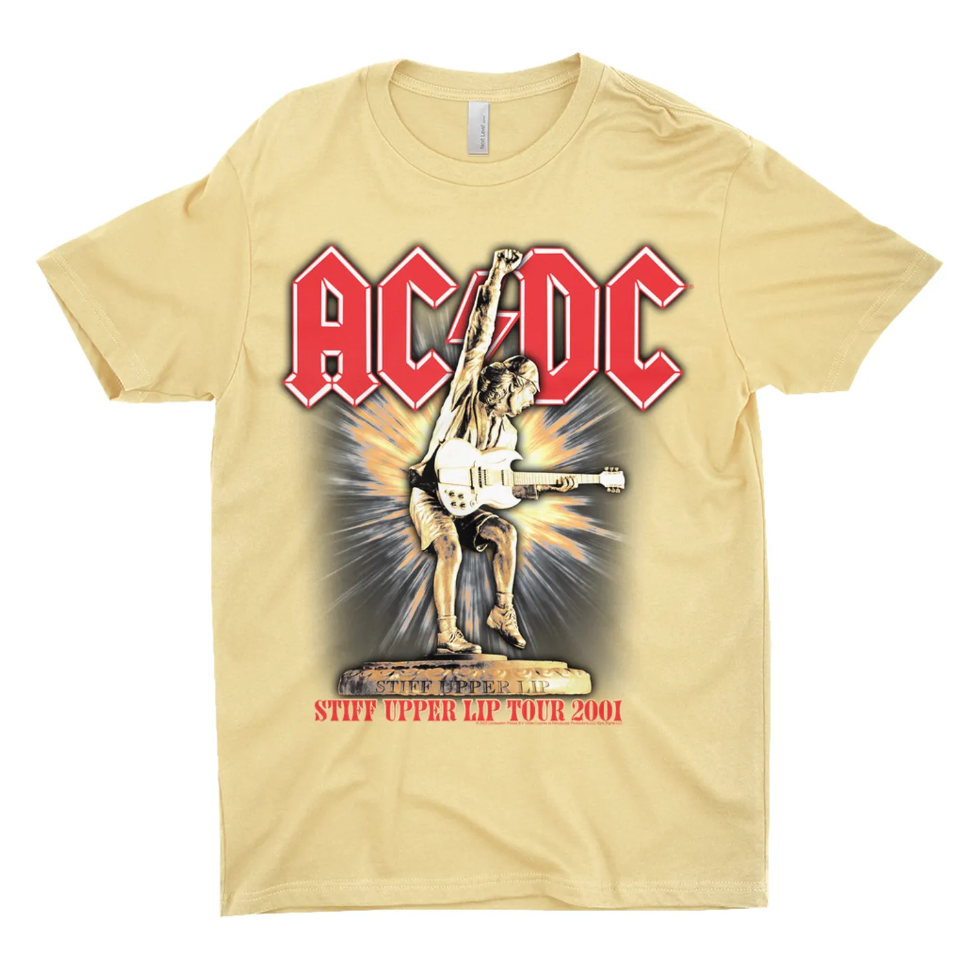 AC/DC T-Shirt | Angus Guitar Rock N' Roll Starburst (Merchbar Exclusive) ACDC Shirt