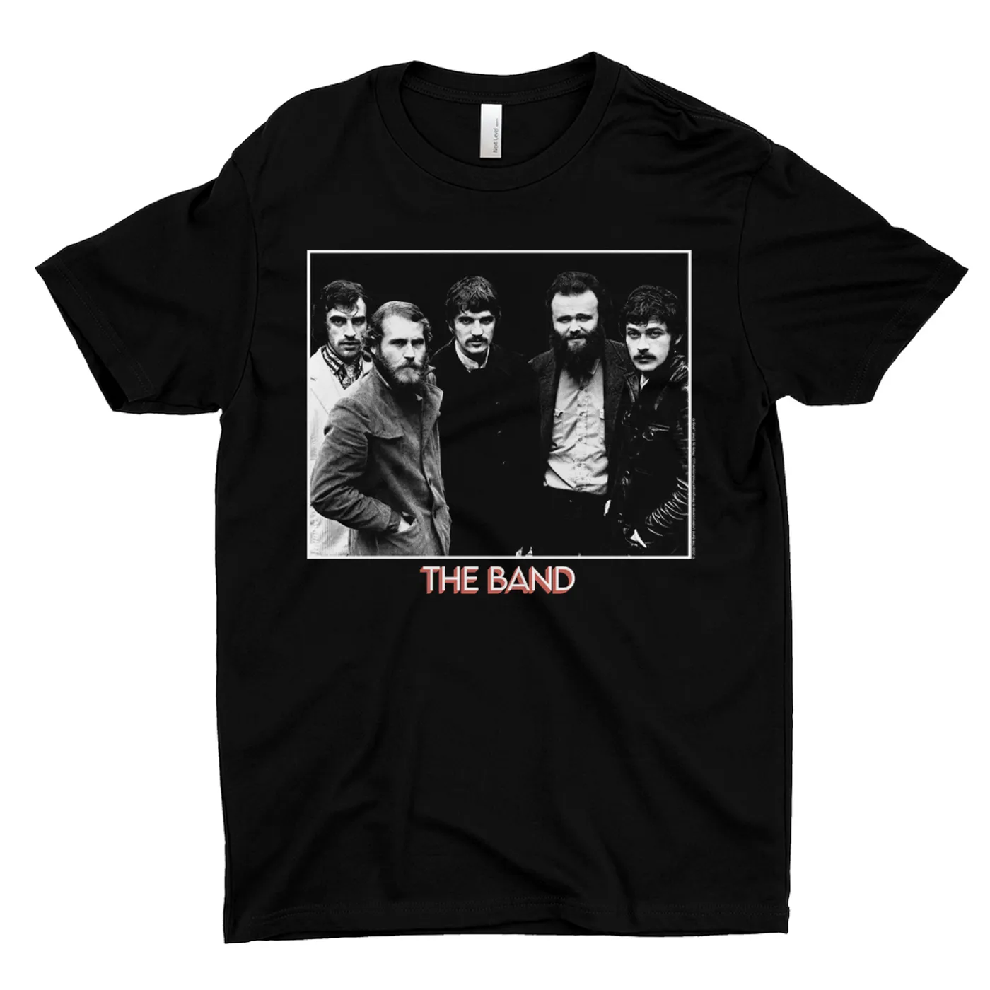 The Band T-Shirt | Framed Group Photo And Logo The Band Shirt