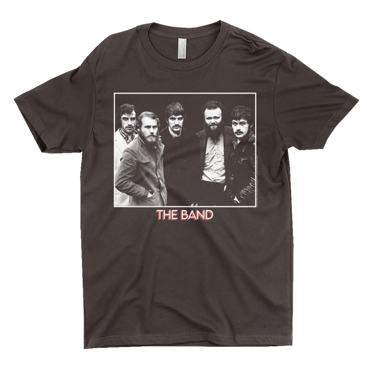 The Band T-Shirt | Framed Group Photo And Logo The Band Shirt