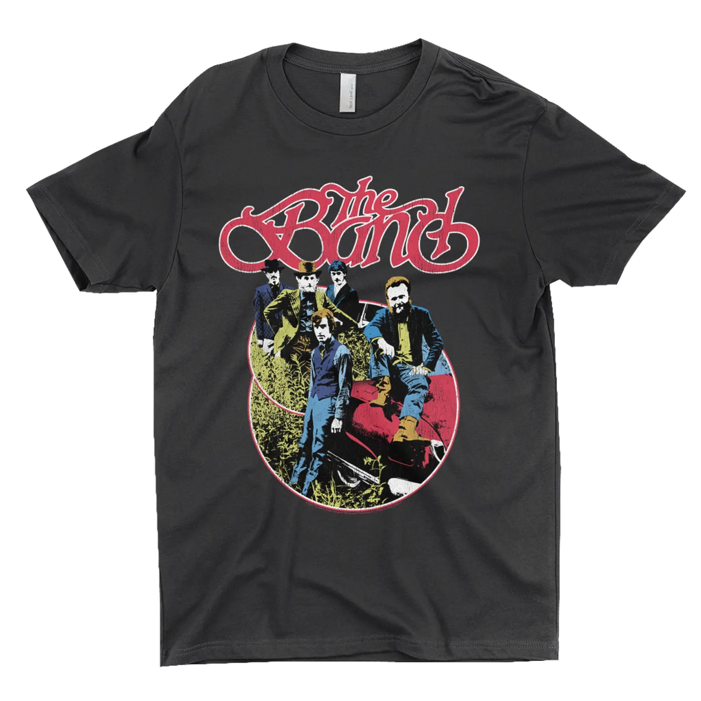 The Band T-Shirt | Group Photo Car Design Distressed The Band Shirt