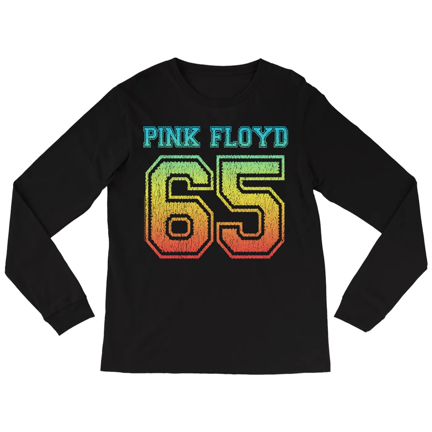 Pink Floyd Long Sleeve Shirt | Pink Floyd Est. 1965 Ombre (Merchbar Exclusive) Pink Floyd Shirt