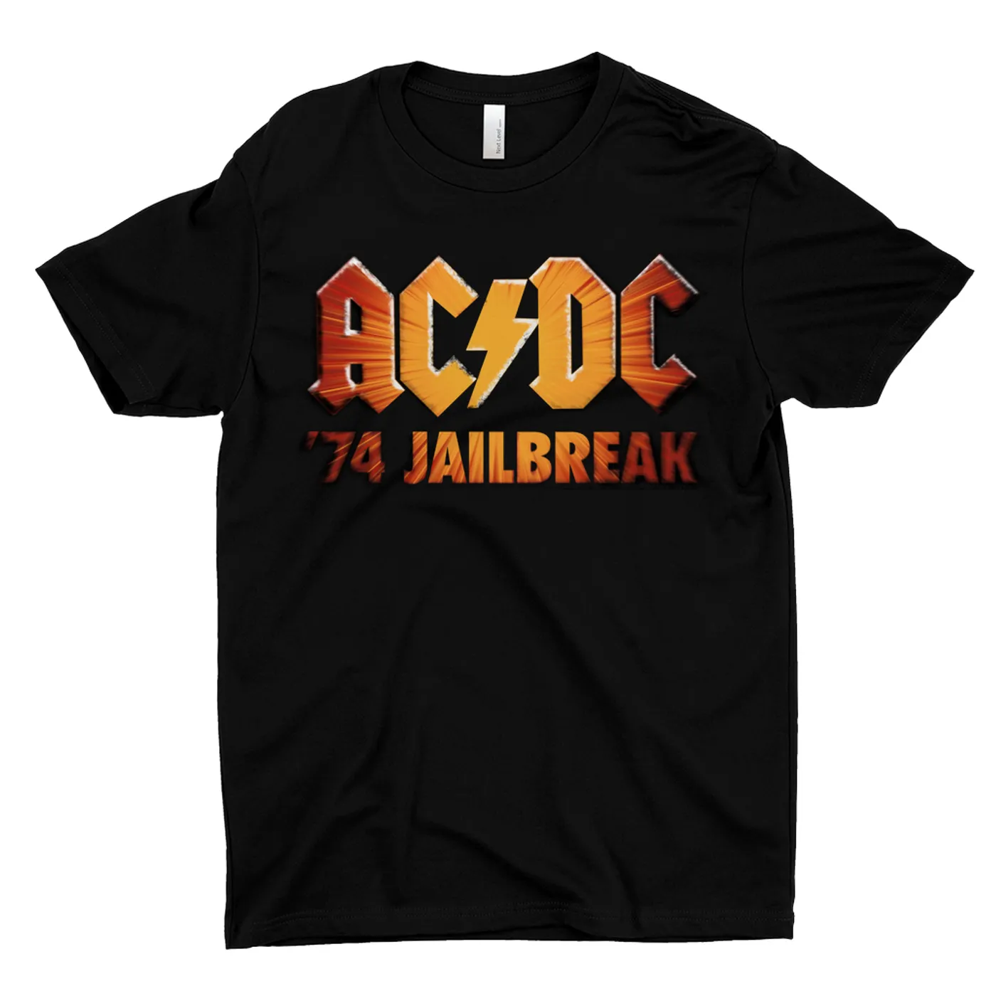 AC/DC T-Shirt | 1974 Zoom Jailbreak Logo ACDC Shirt