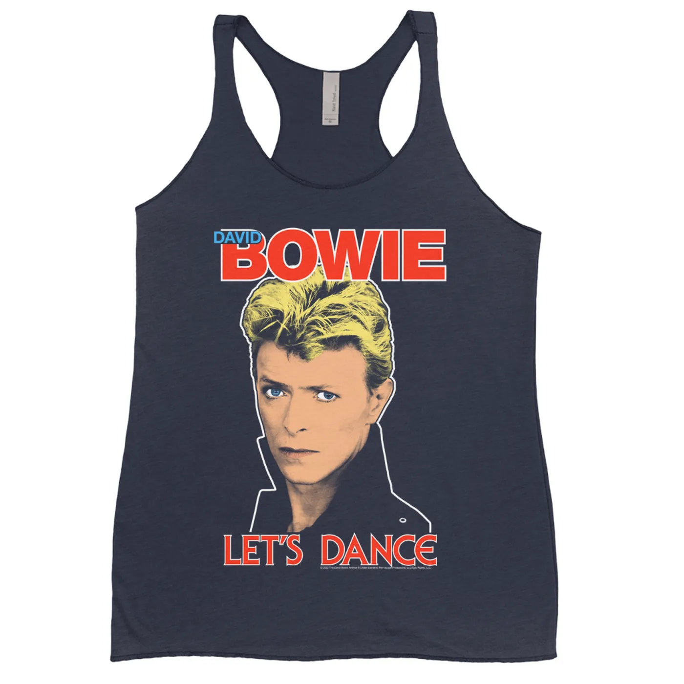 David Bowie Ladies' Tank Top | Let's Dance Classic (Merchbar Exclusive) David Bowie Shirt