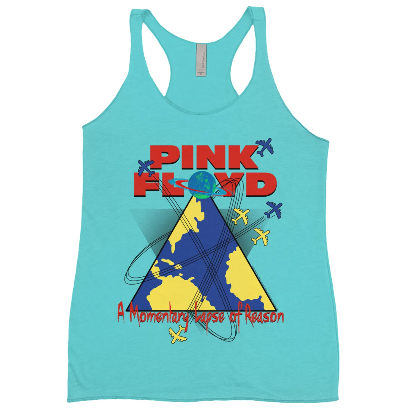 Pink Floyd Ladies' Tank Top | A Momentary Lapse Of Reason Tour Pink Floyd Shirt (Merchbar Exclusive)
