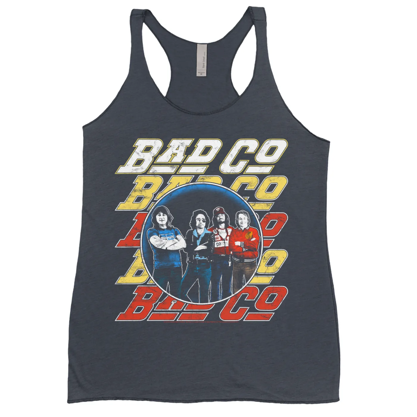 Bad Company Ladies' Tank Top | Gone, Gone, Gone Design Distressed (Merchbar Exclusive) Bad Company Shirt