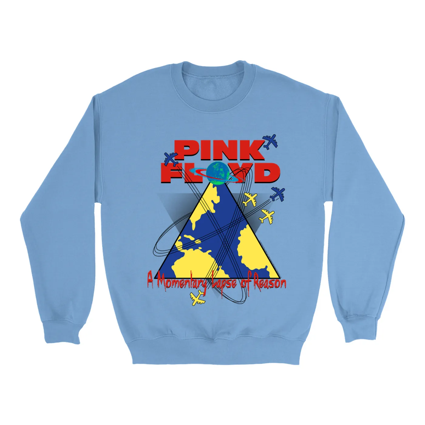 Pink Floyd Bright Colored Sweatshirt | A Momentary Lapse Of Reason Tour Pink Floyd Sweatshirt (Merchbar Exclusive)