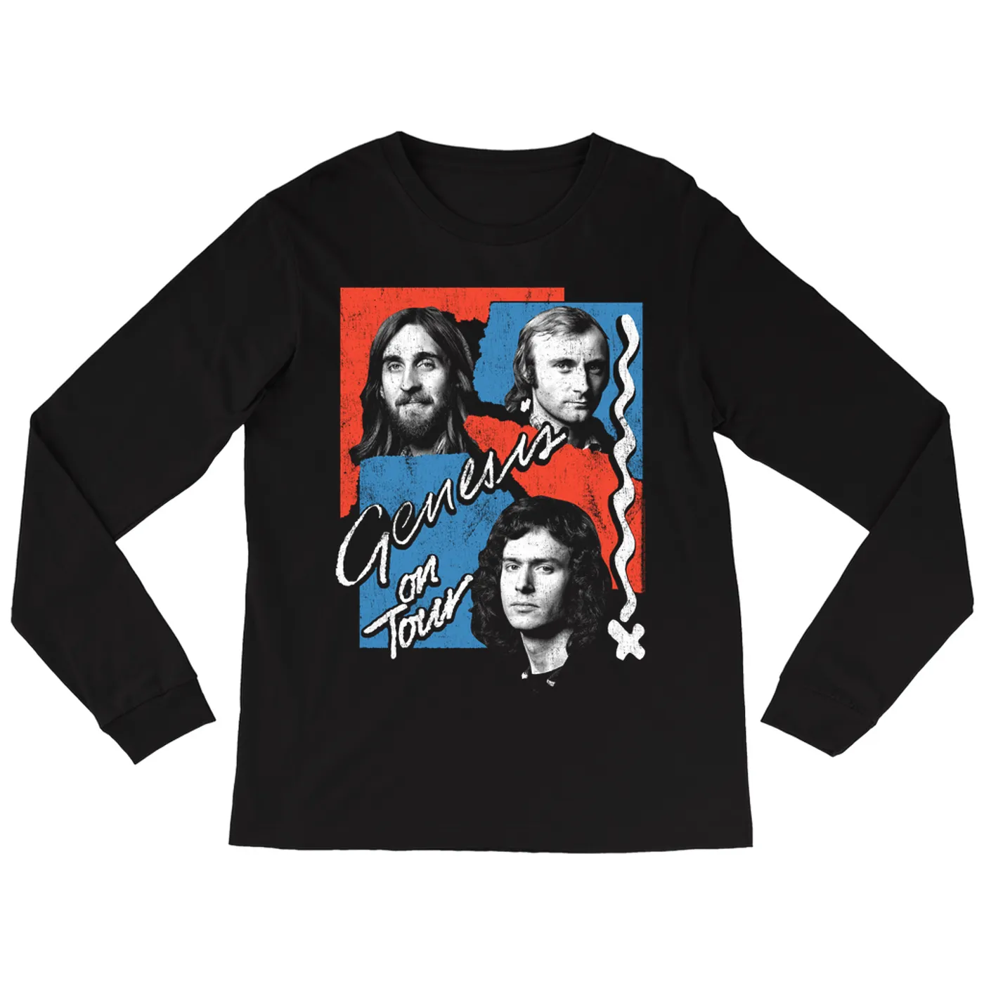 Genesis Long Sleeve Shirt | Live, On Tour Distressed (Merchbar Exclusive) Genesis Shirt