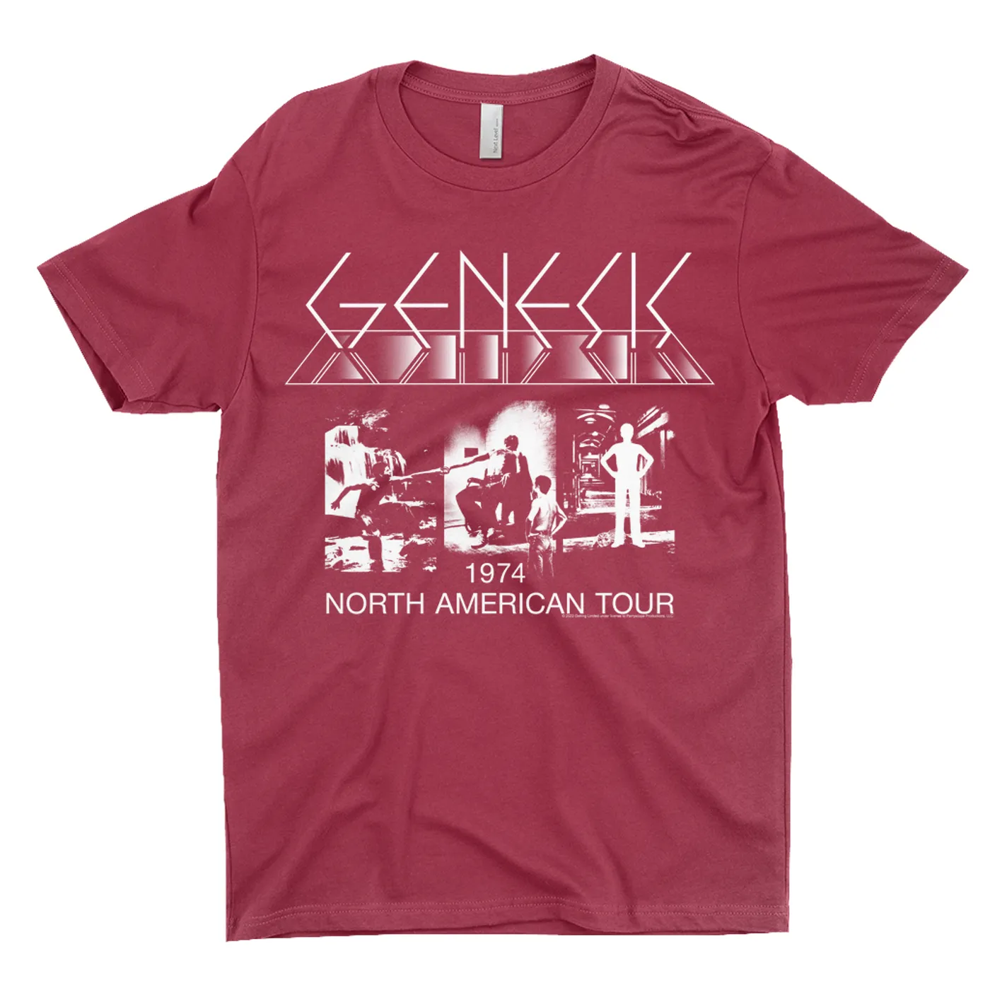 Genesis T-Shirt | 1974 North American Tour Genesis Shirt