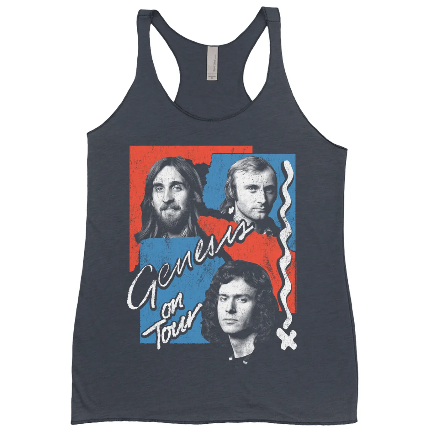 Genesis Ladies' Tank Top | Live, On Tour Distressed (Merchbar Exclusive) Genesis Shirt