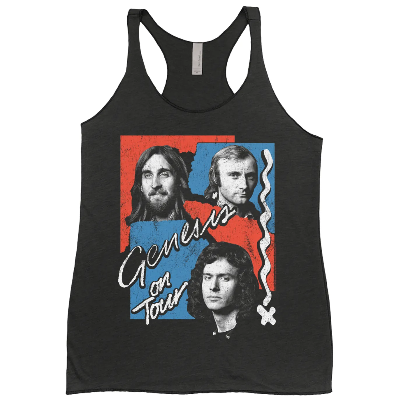 Genesis Ladies' Tank Top | Live, On Tour Distressed (Merchbar Exclusive) Genesis Shirt