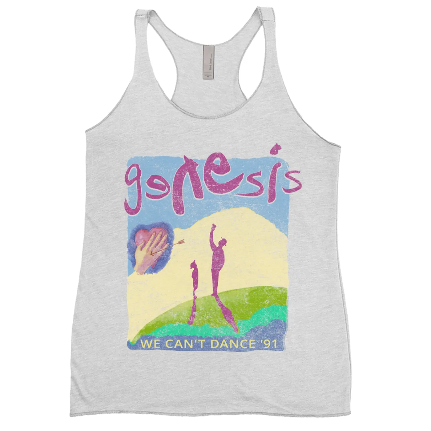 Genesis Ladies' Tank Top | 1991 We Can't Dance Concert Genesis Shirt