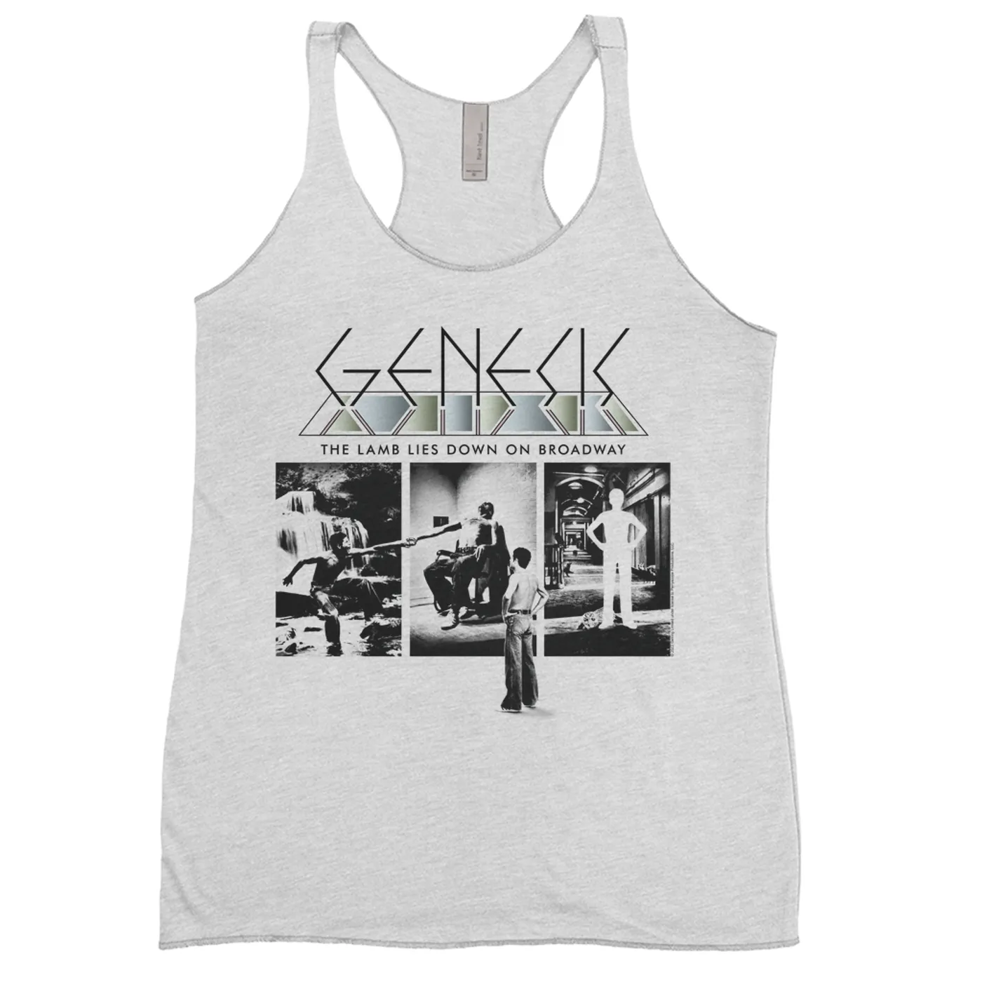 Genesis Ladies' Tank Top | The Lamb Lies Down On Broadway Poster Genesis Shirt