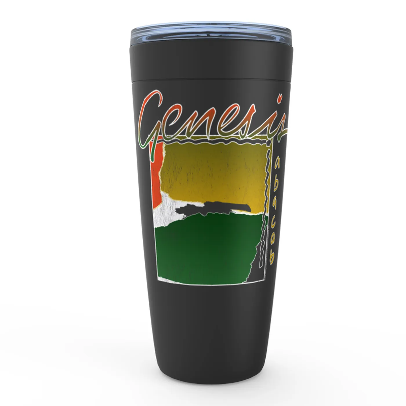 Genesis Viking Tumbler | Retro Abacab Album Distressed Genesis Tumbler
