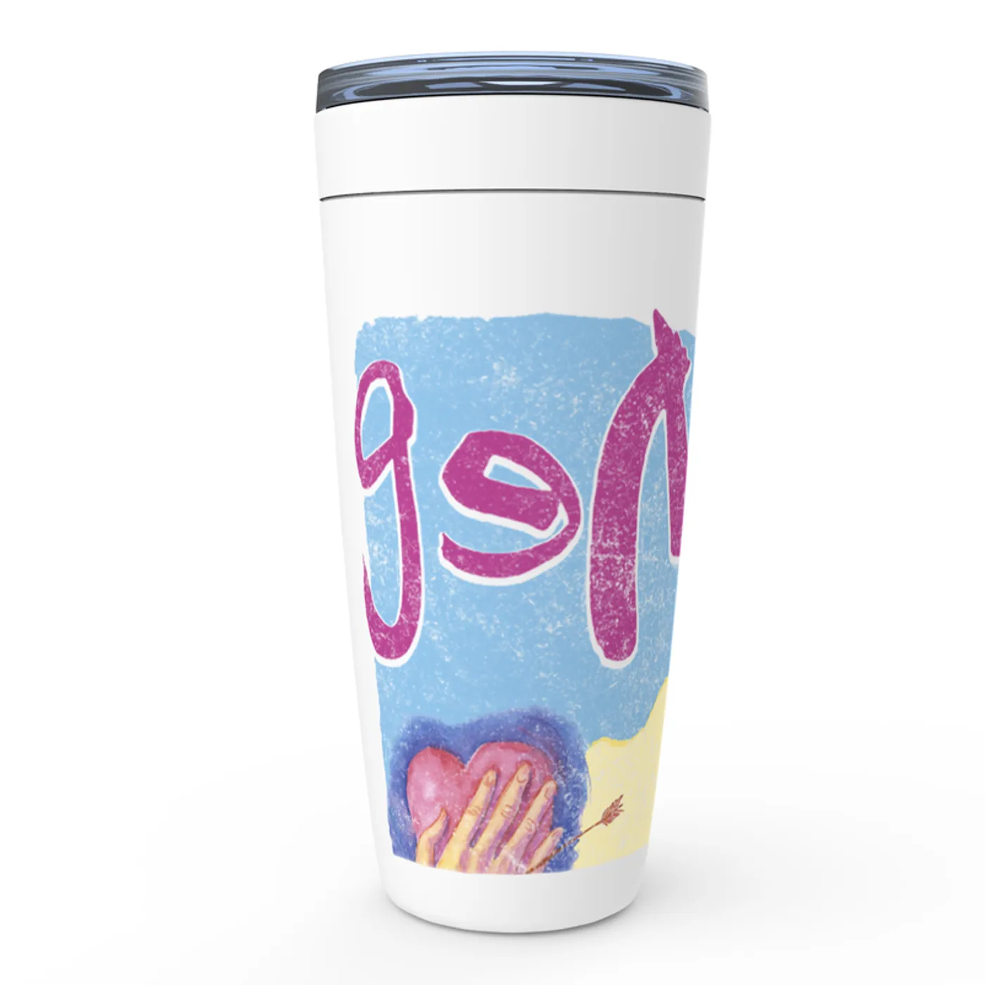 Genesis Viking Tumbler | 1991 We Can't Dance Concert Genesis Tumbler