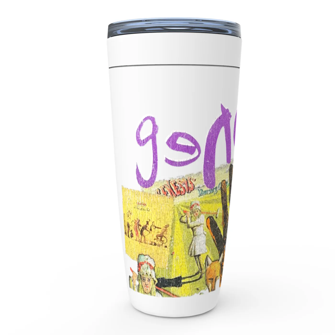 Genesis Viking Tumbler | Ultimate Album Collage Distressed Genesis Tumbler
