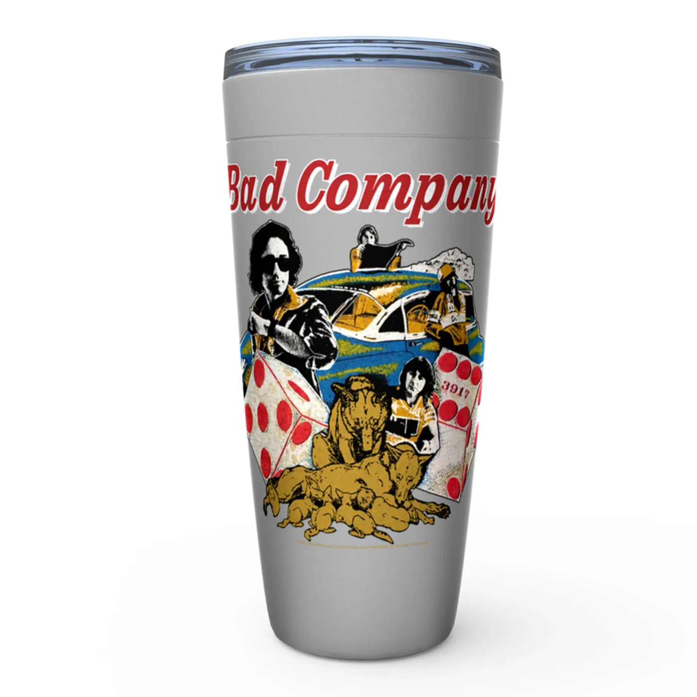 Bad Company Viking Tumbler | Rock n' Roll Fantasy '79 Collage Bad Company Tumbler
