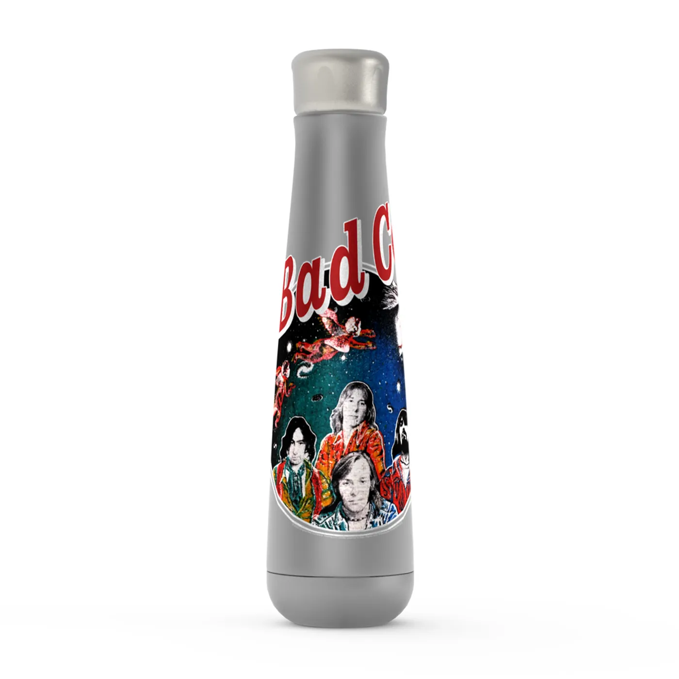 Bad Company Peristyle Water Bottle | Bad Company Angels Distressed Image Bad Company Water Bottle