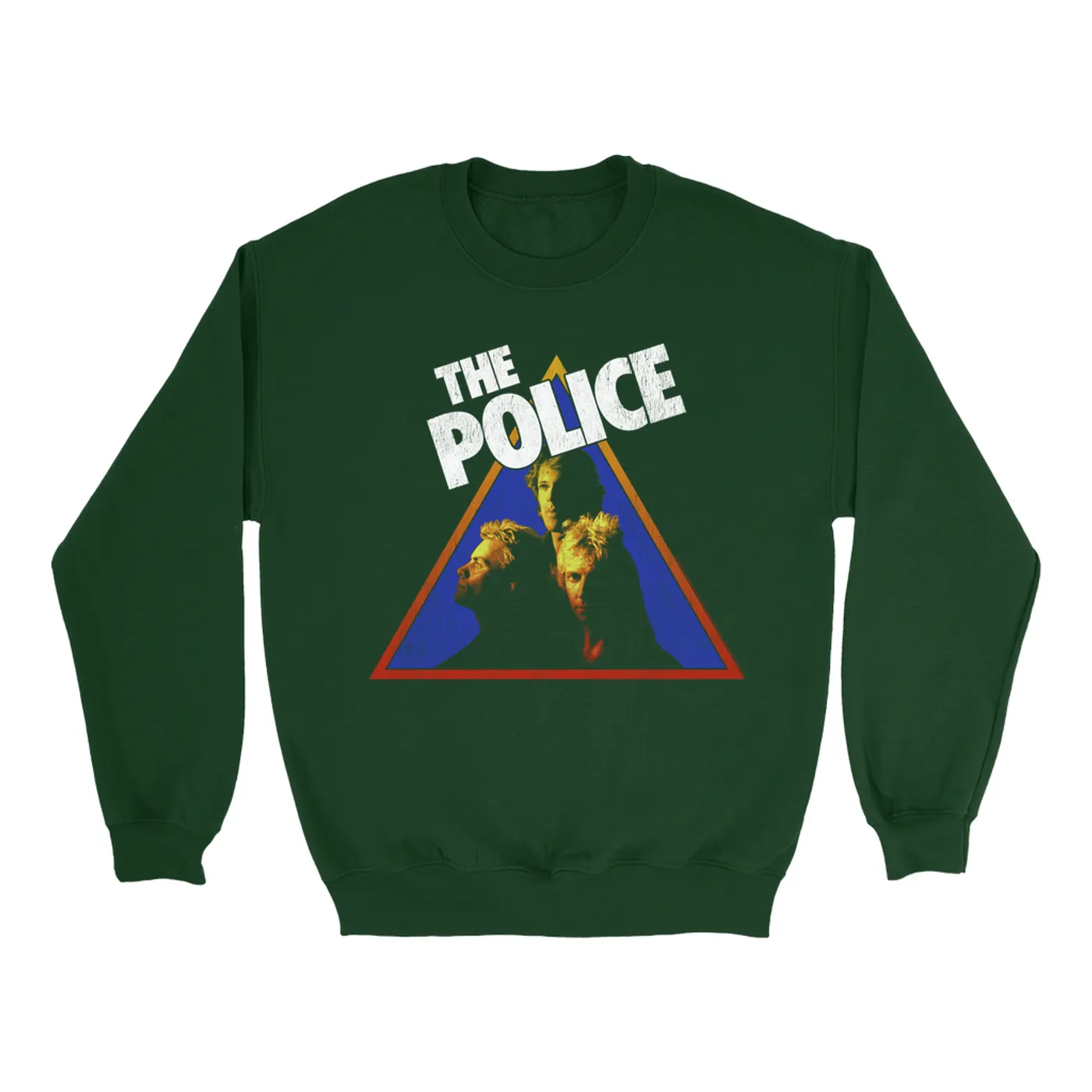 The Police Sweatshirt | Retro Zenyatta Mondatta Image Distressed (Merchbar Exclusive) The Police Sweatshirt
