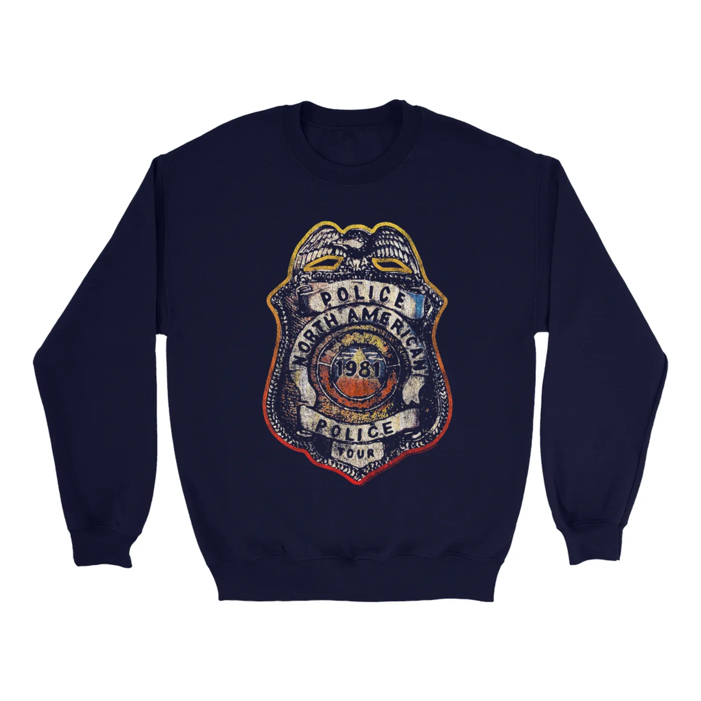 The Police Sweatshirt | North American Tour Police Badge (Merchbar Exclusive) The Police Sweatshirt