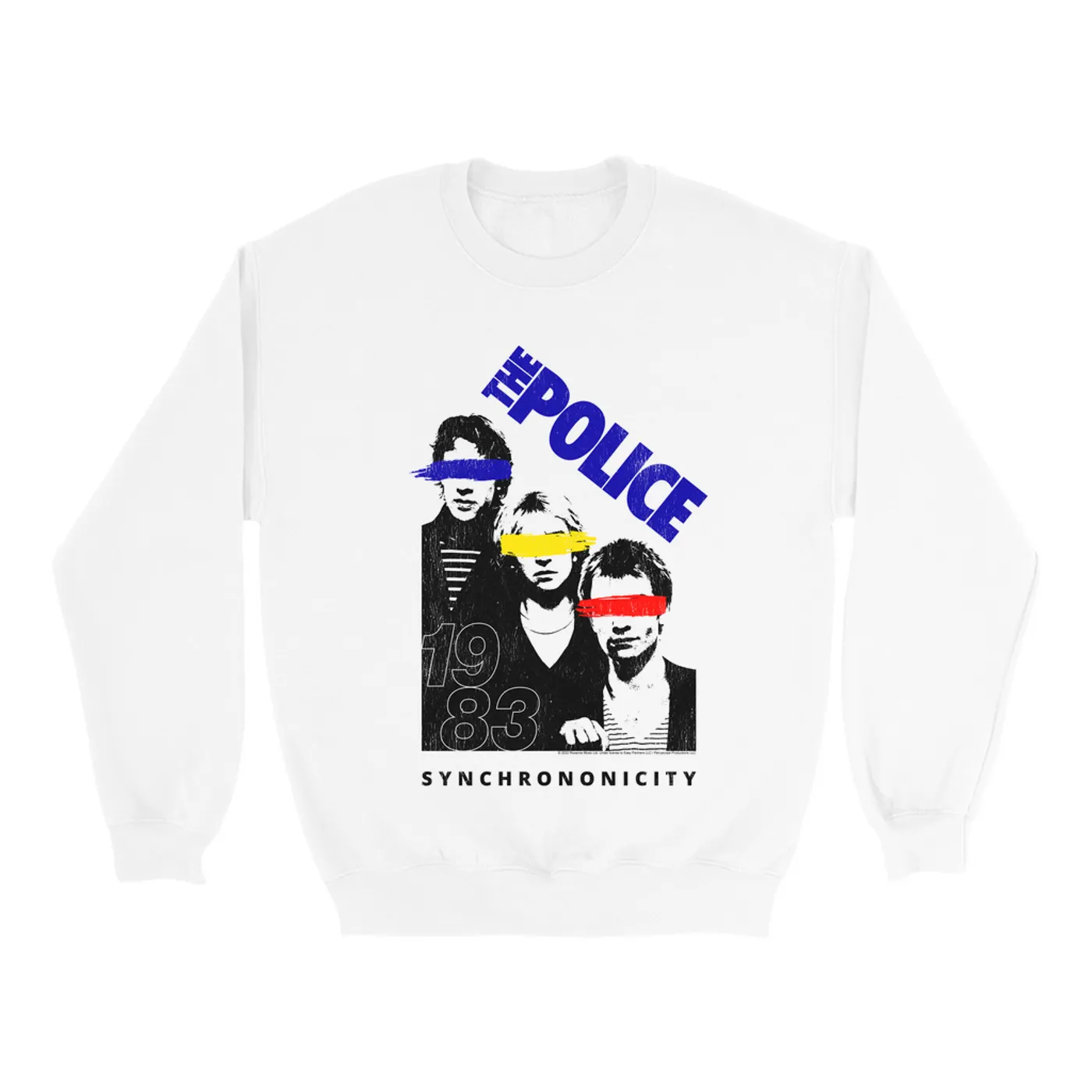 The Police Sweatshirt | The Trio 1983 Concert (Merchbar Exclusive) The Police Sweatshirt