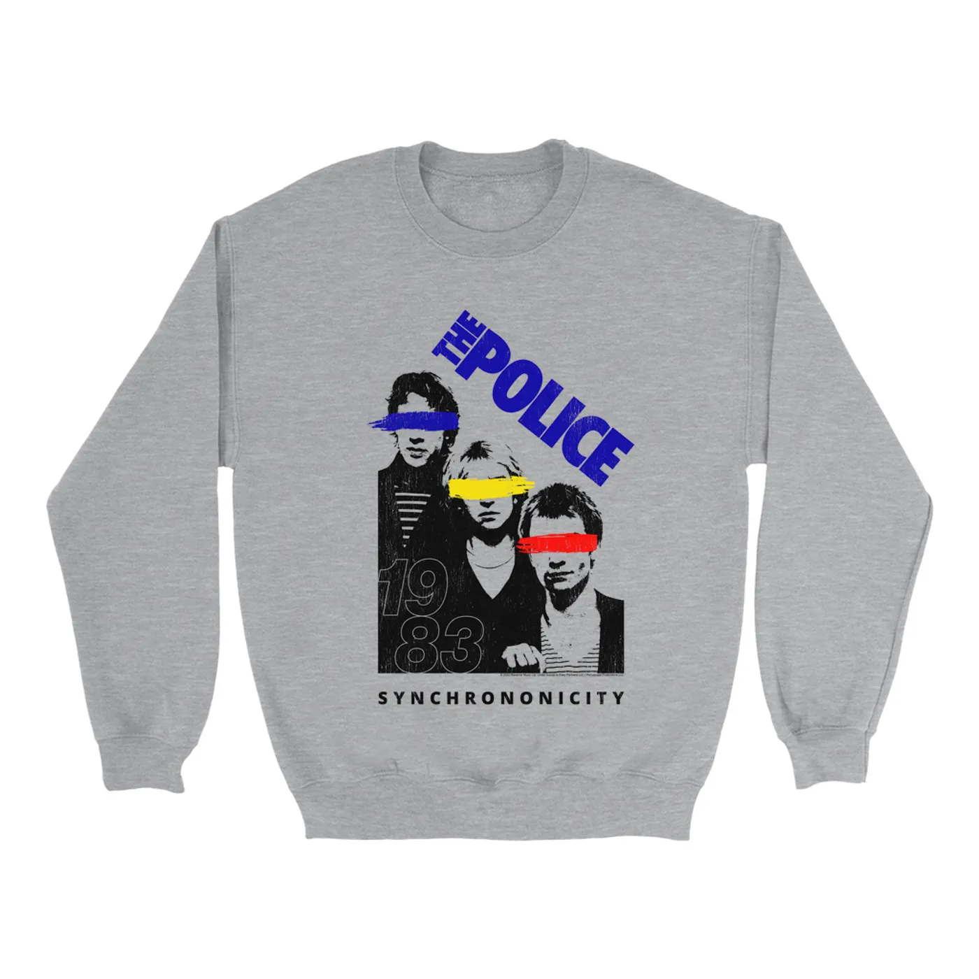 The Police Sweatshirt | The Trio 1983 Concert (Merchbar Exclusive) The Police Sweatshirt