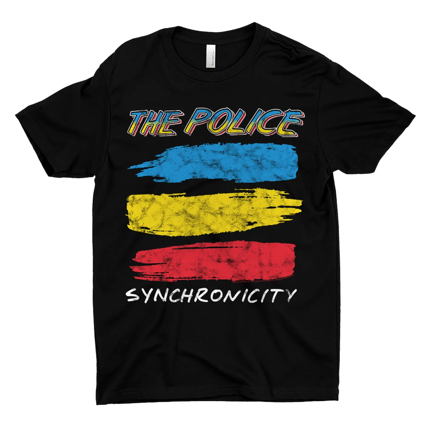 The Police T-Shirt | Synchronicity Album Image Remix Distressed (Merchbar Exclusive) The Police Shirt