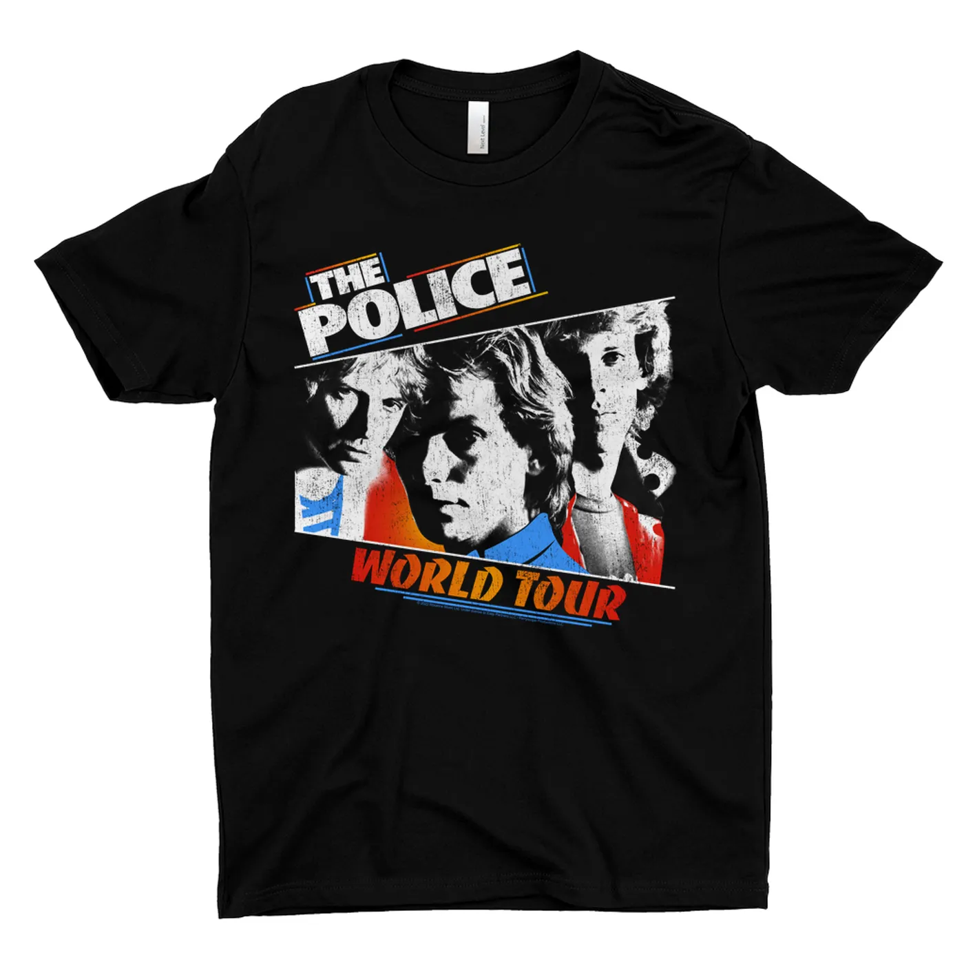 The Police T-Shirt | Live In Concert World Tour (Merchbar Exclusive) The Police Shirt