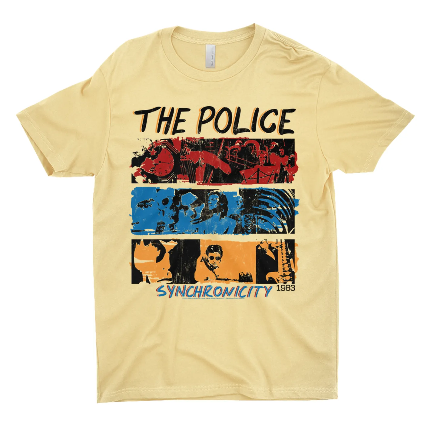 Rare Authentic Vintage the Police Synchronicity Police Jam