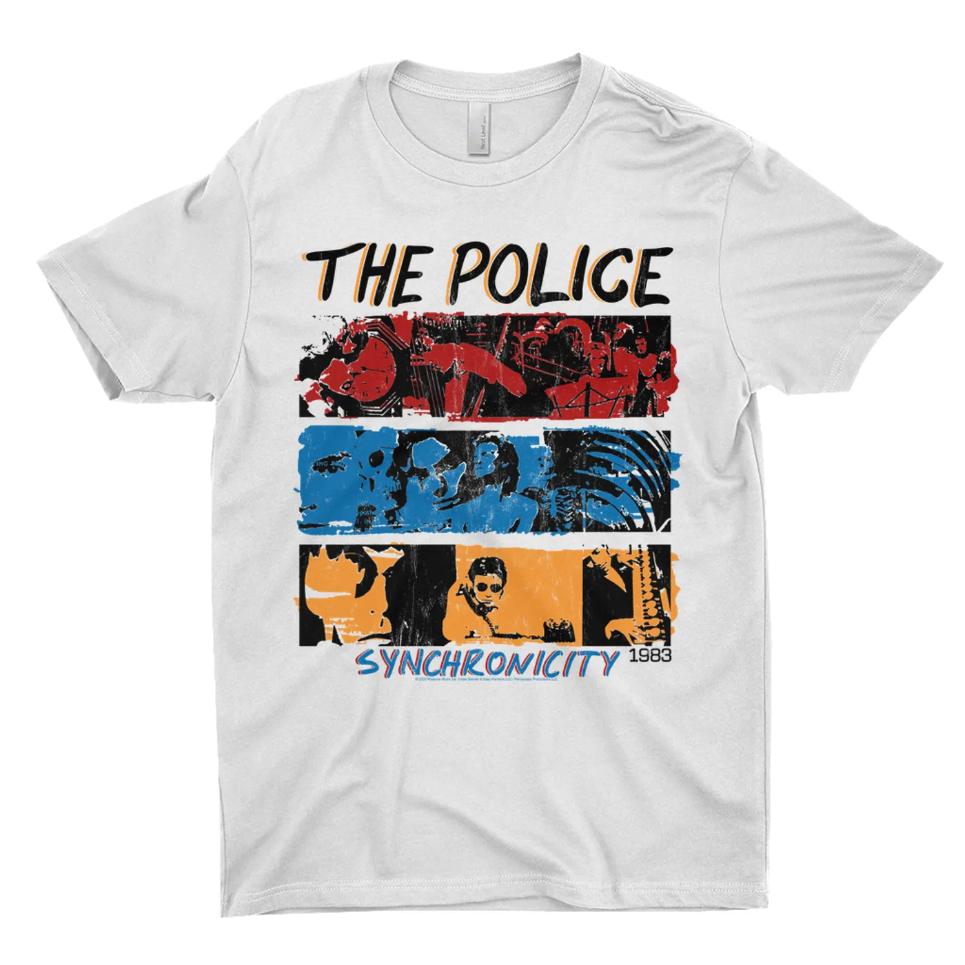 80’s vintage THE POLICE tee 1983 Tシャツ The Police T-Shirt | 1983 Synchronicity Tour Distressed