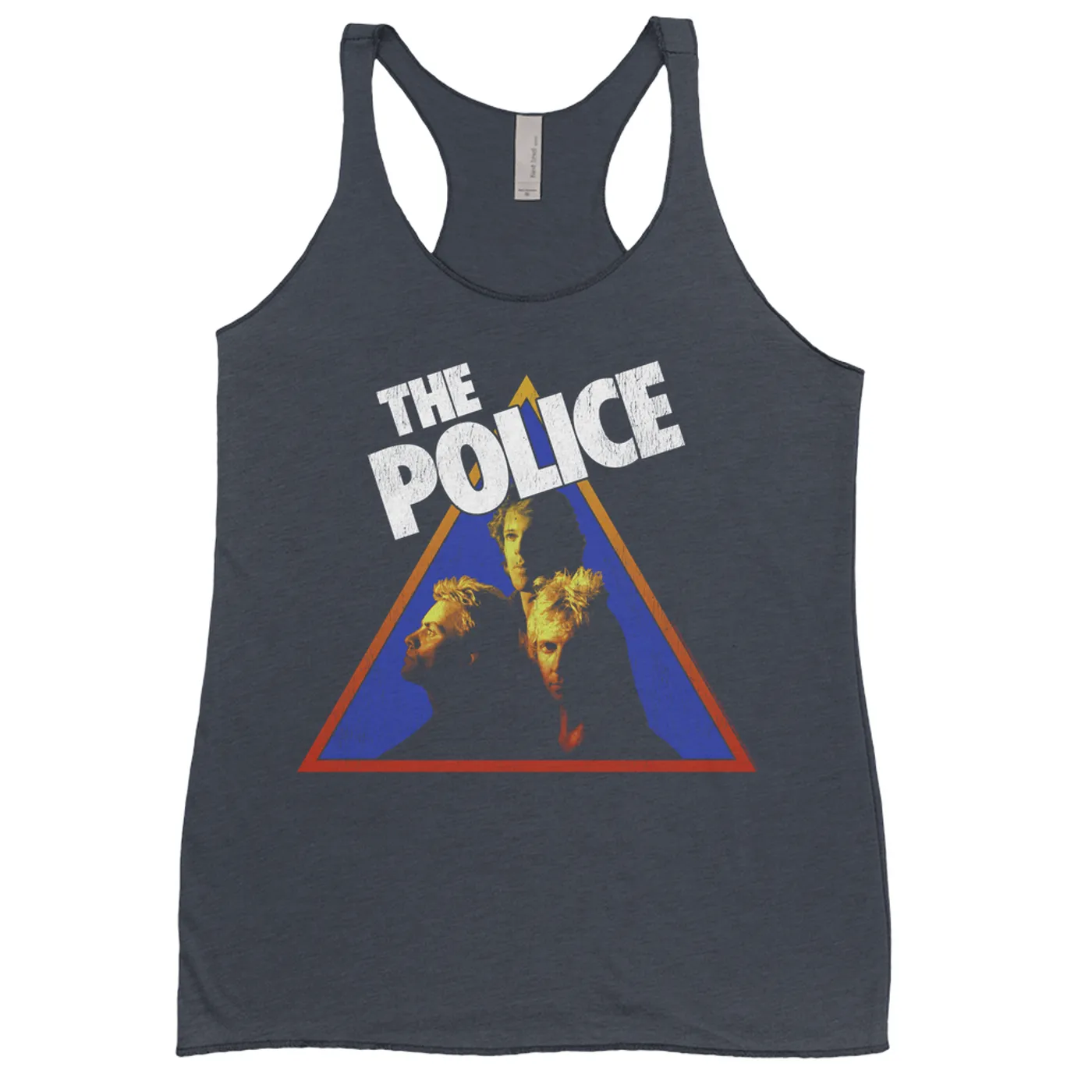 The Police Ladies' Tank Top | Retro Zenyatta Mondatta Image Distressed (Merchbar Exclusive) The Police Shirt