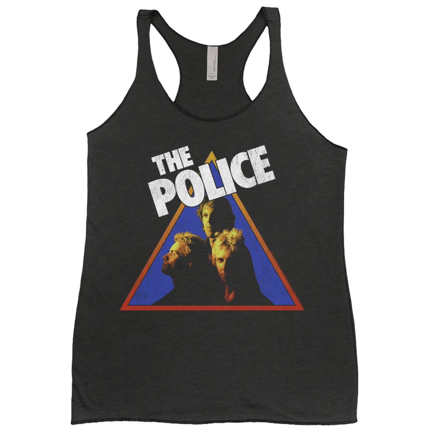The Police Ladies' Tank Top | Retro Zenyatta Mondatta Image Distressed (Merchbar Exclusive) The Police Shirt