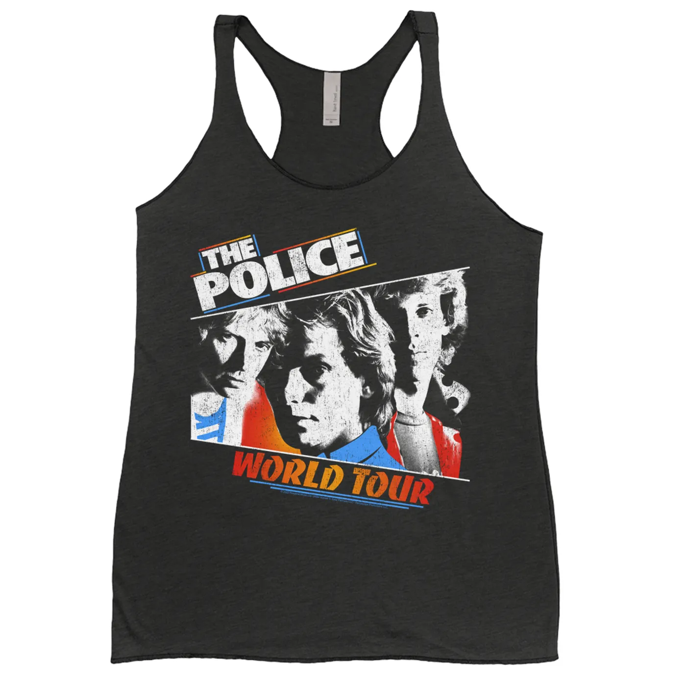 The Police Ladies' Tank Top | Live In Concert World Tour (Merchbar Exclusive) The Police Shirt