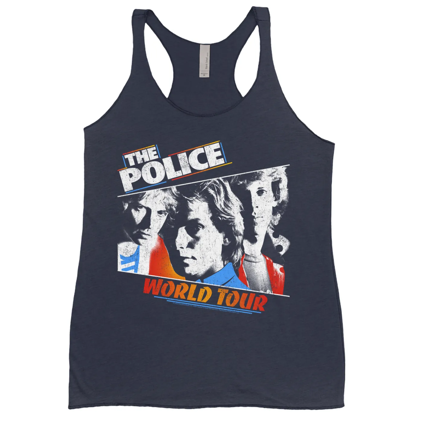 The Police Ladies' Tank Top | Live In Concert World Tour (Merchbar Exclusive) The Police Shirt